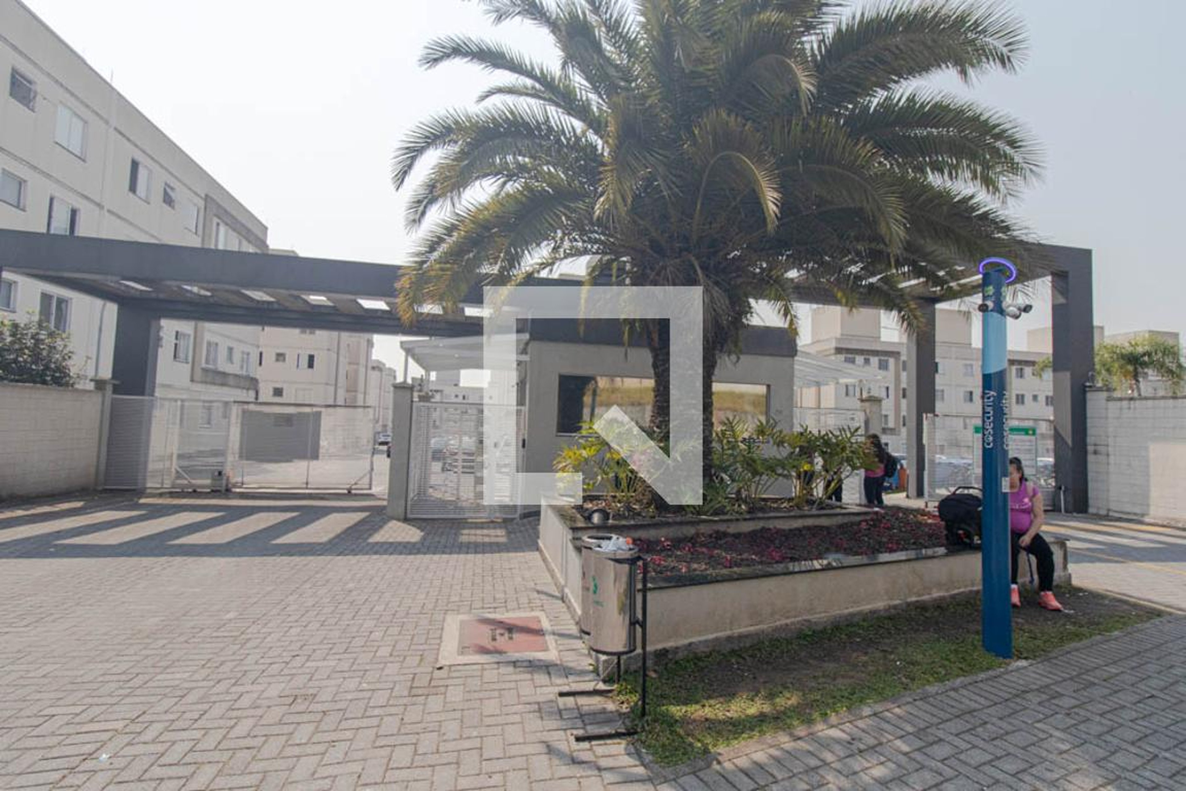 Fachada do Condomínio Condomínio Casa Blanca