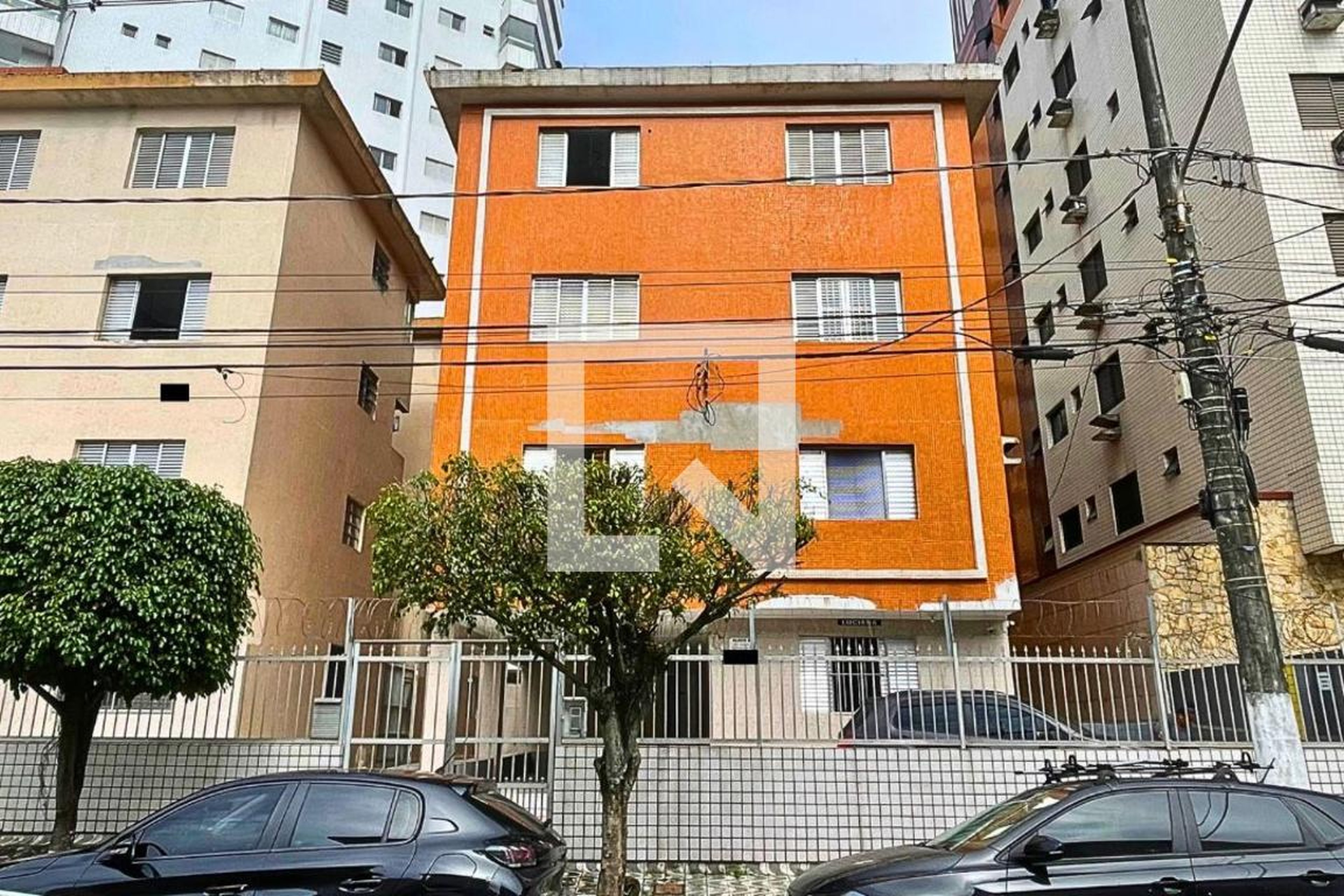 Fachada Condomínio em Rua Marajoara, 54