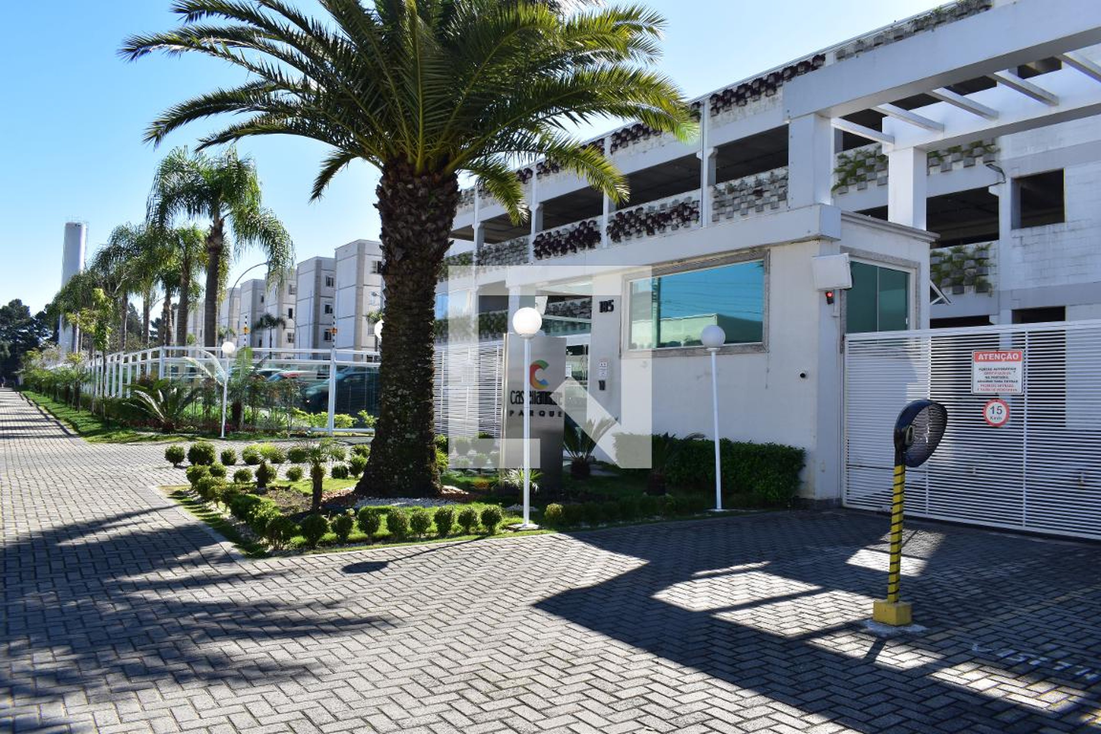 Fachada do condomínio Condomínio Parque Castellammare