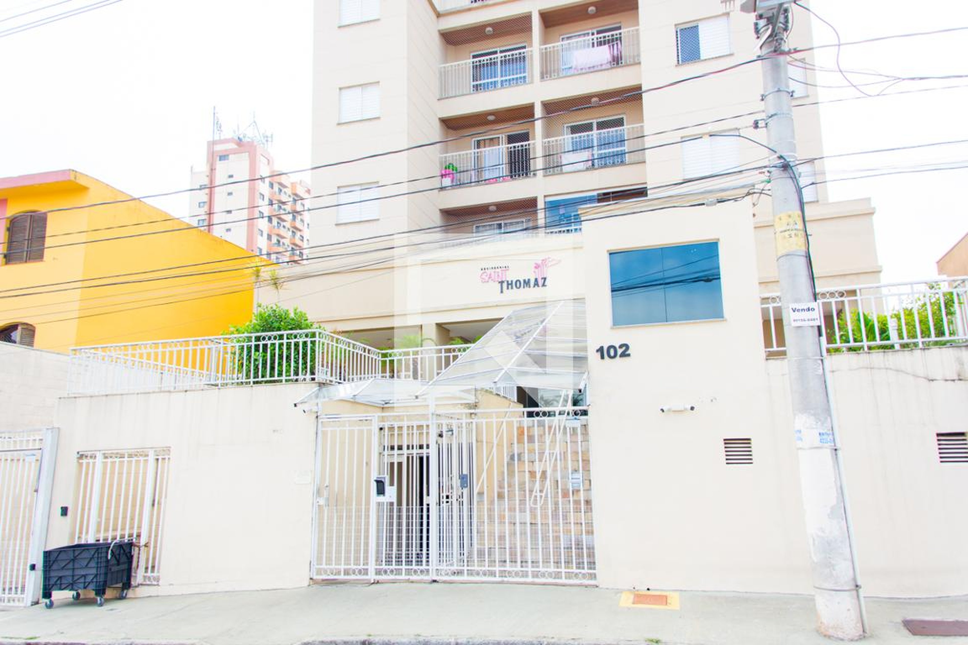 Fachada Condomínio em Rua São Tomás, 102