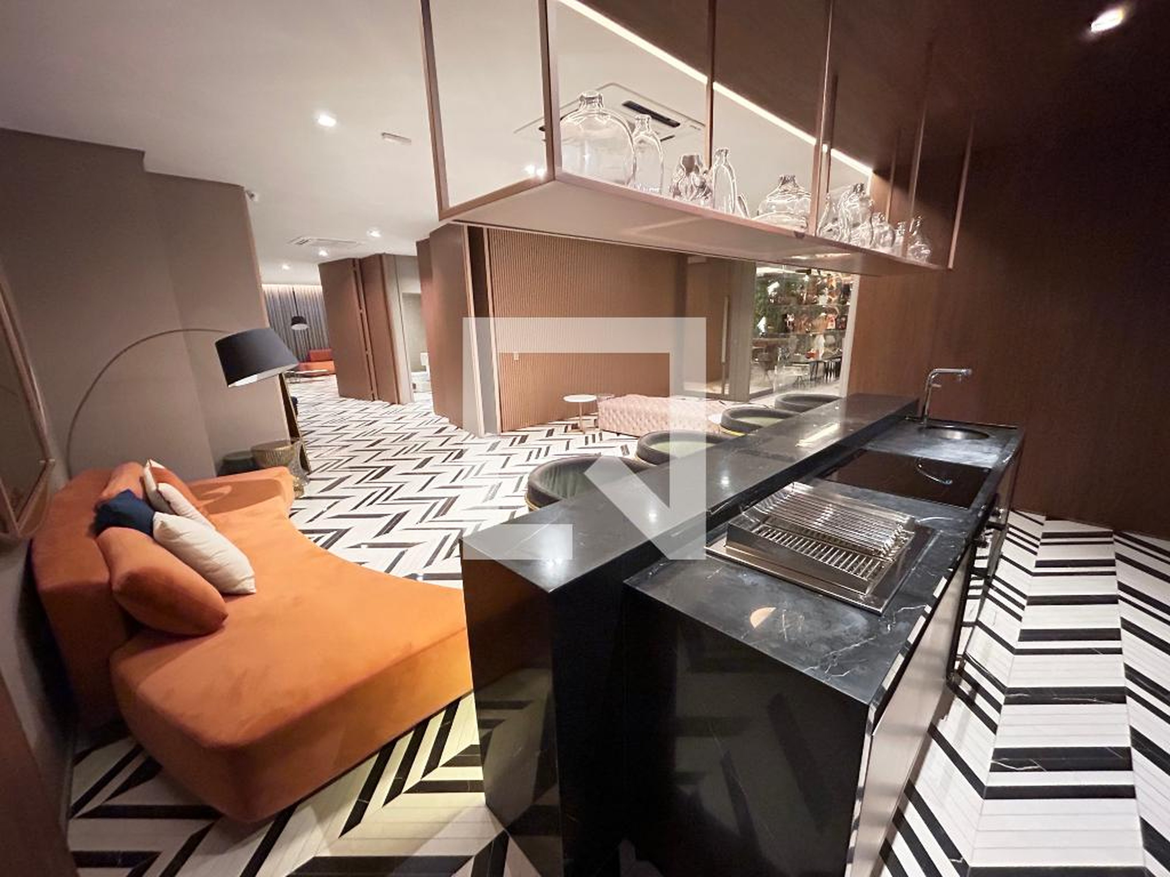 Salão de Festas - Edifício Glass Art By Yoo