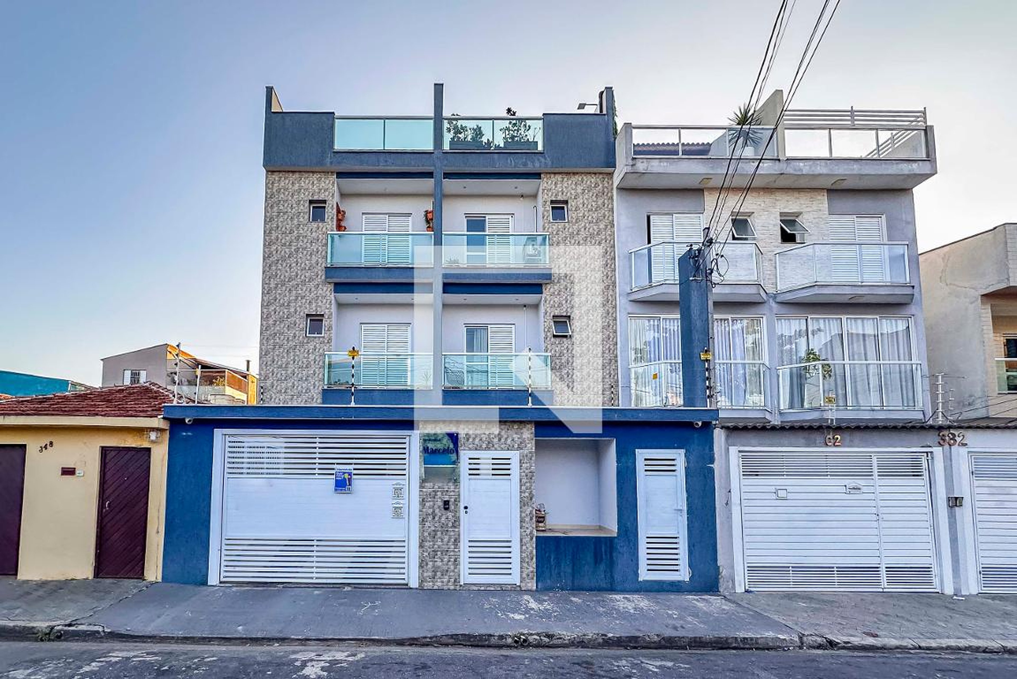 Fachada Condomínio em Rua Felício Pedroso, 344