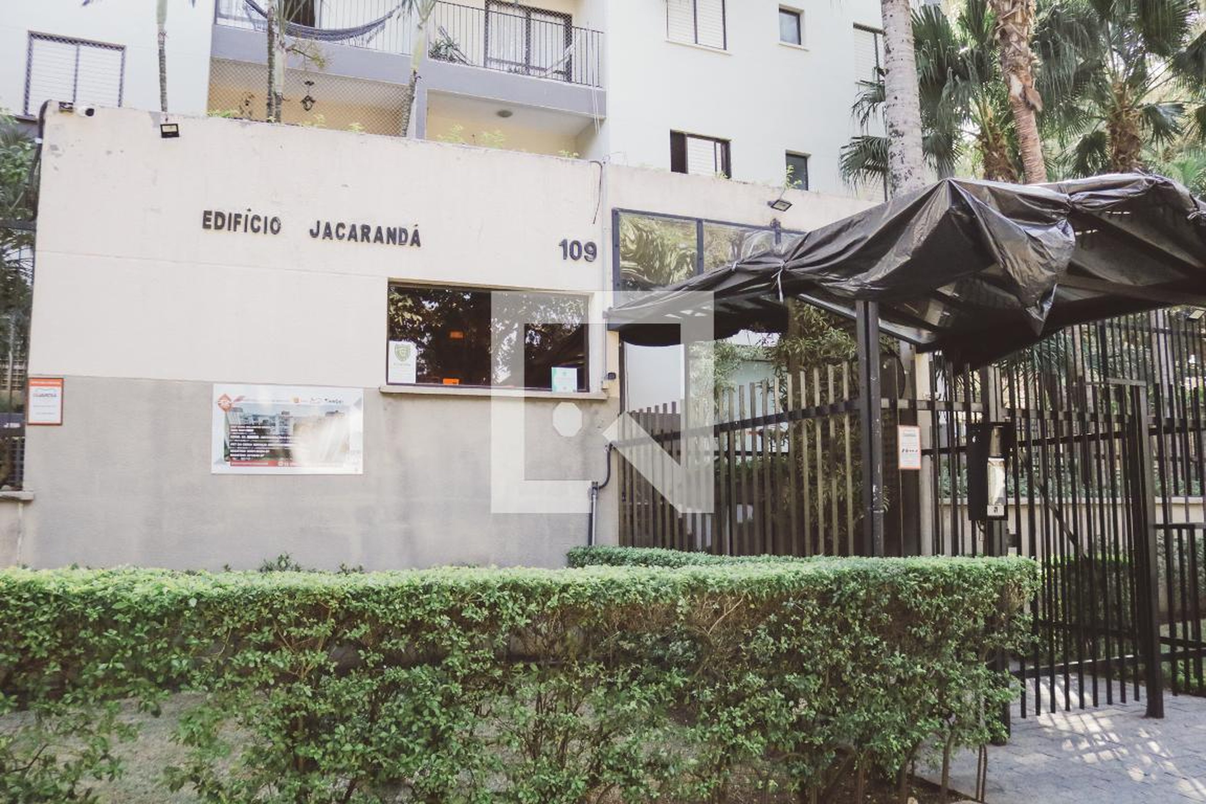 Fachada do Prédio Edifício Jacarandá