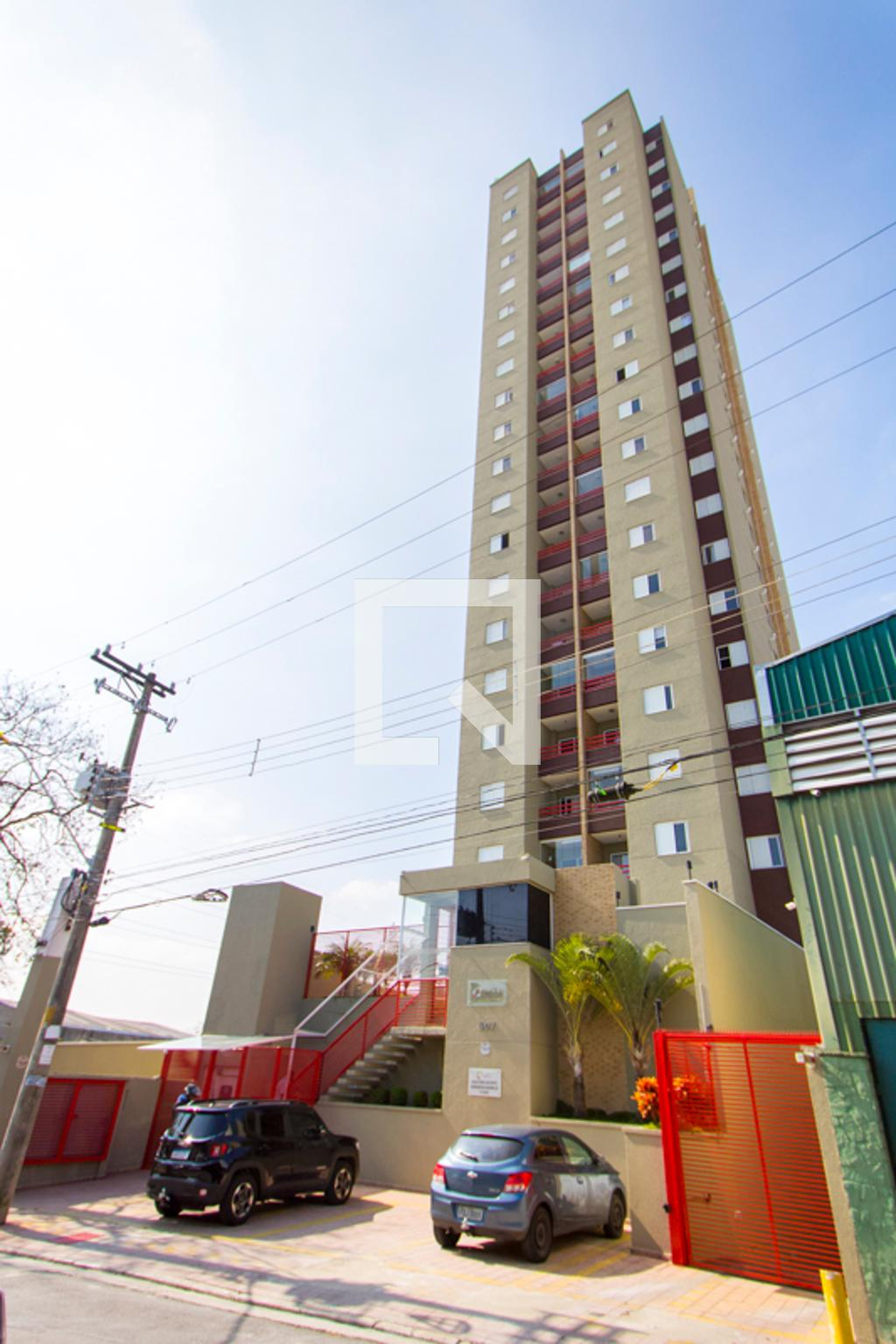 Fachada Condomínio Apto s/