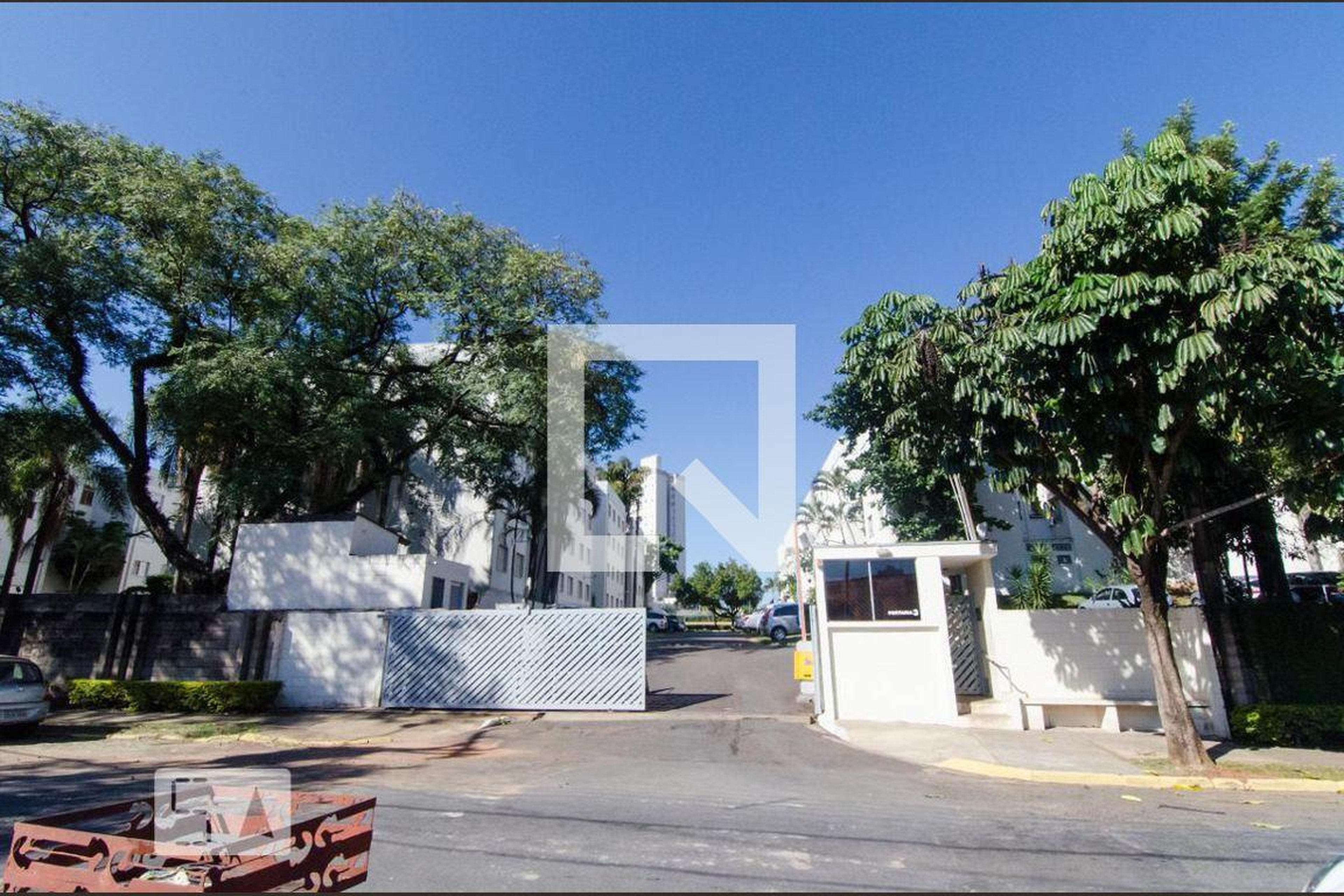 Fachada do Condomínio Residencial Jardim Don Nery