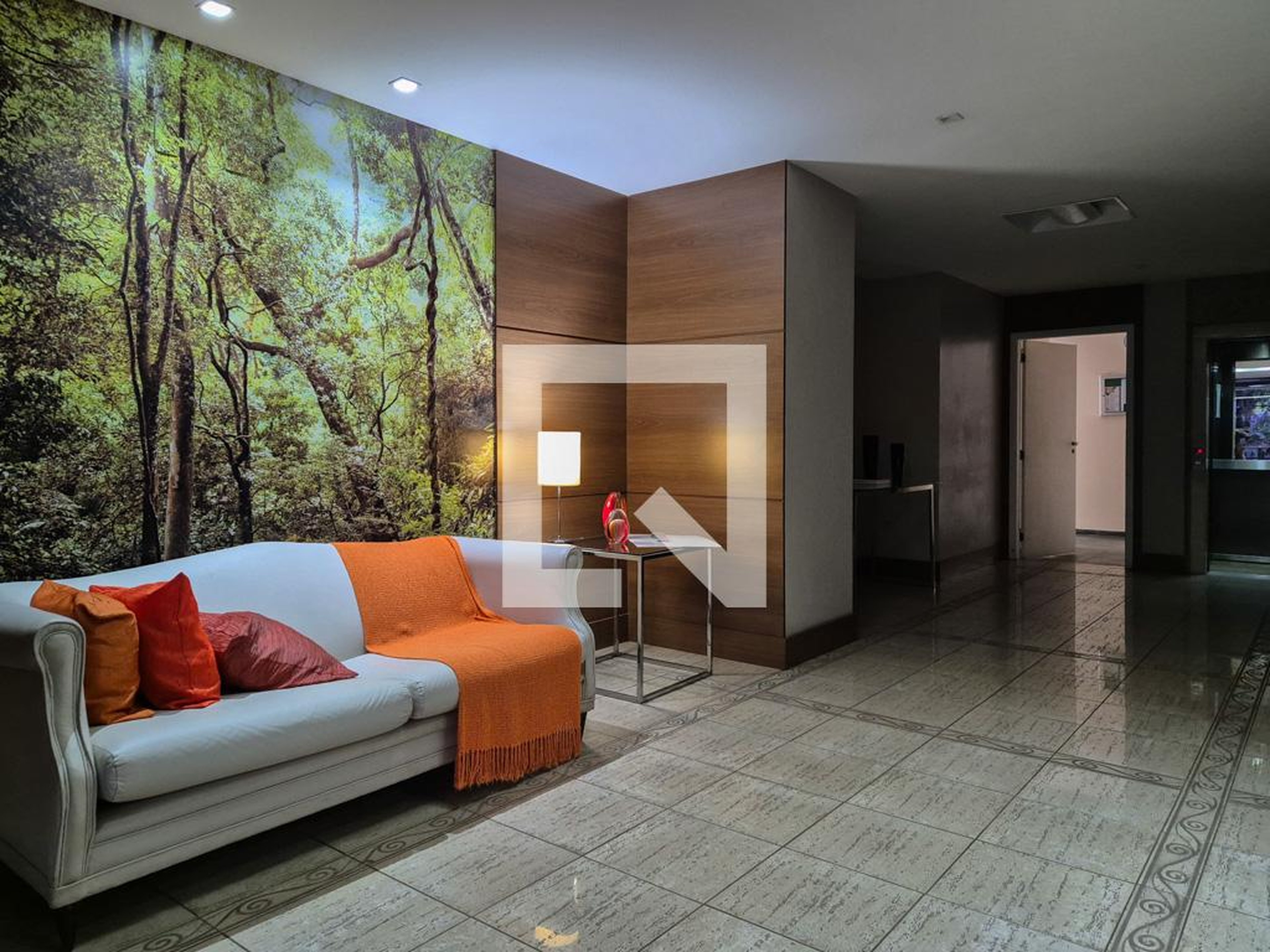 Hall de entrada - Residencial Malibu