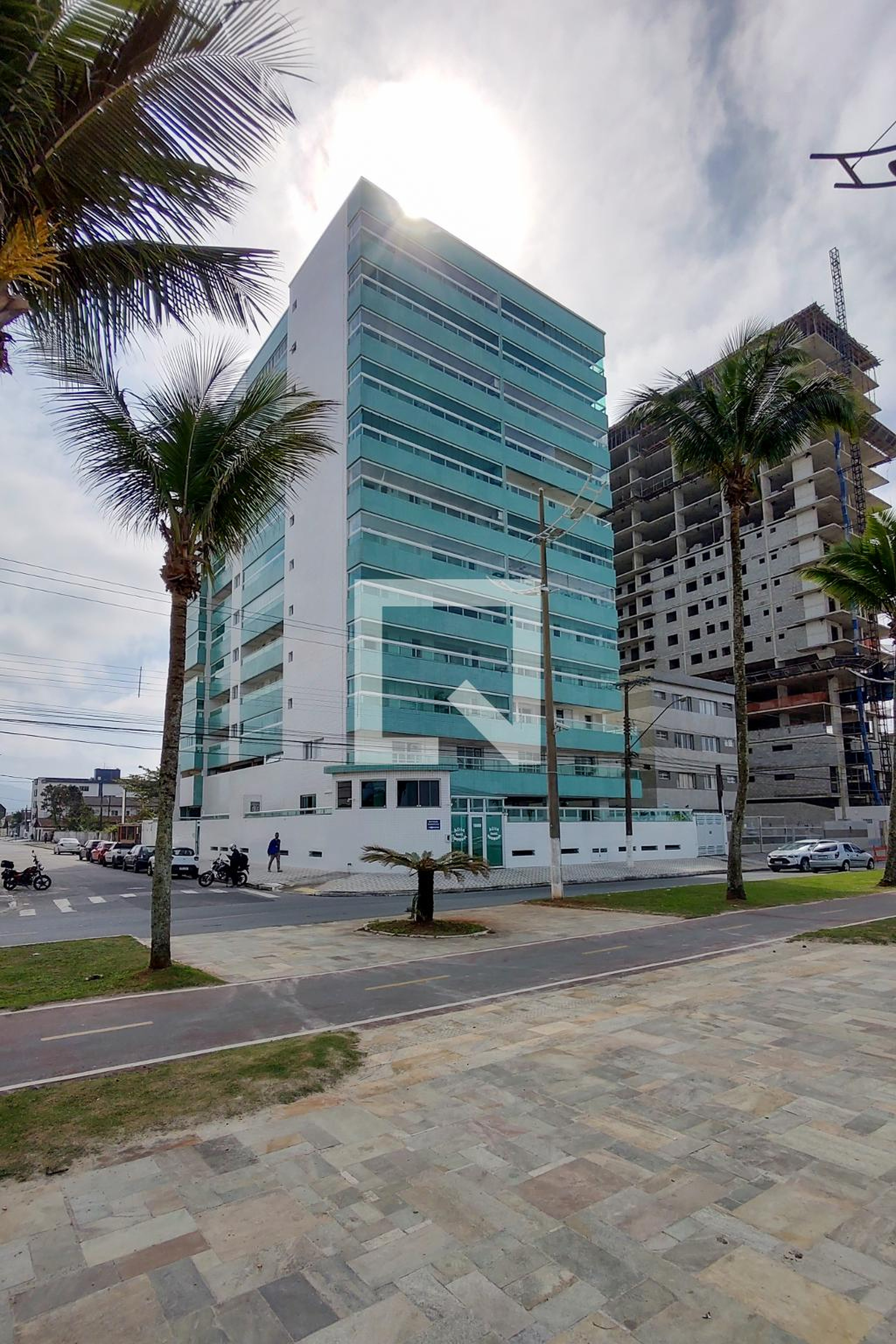Fachada do Prédio Condomínio ed. agua marinha