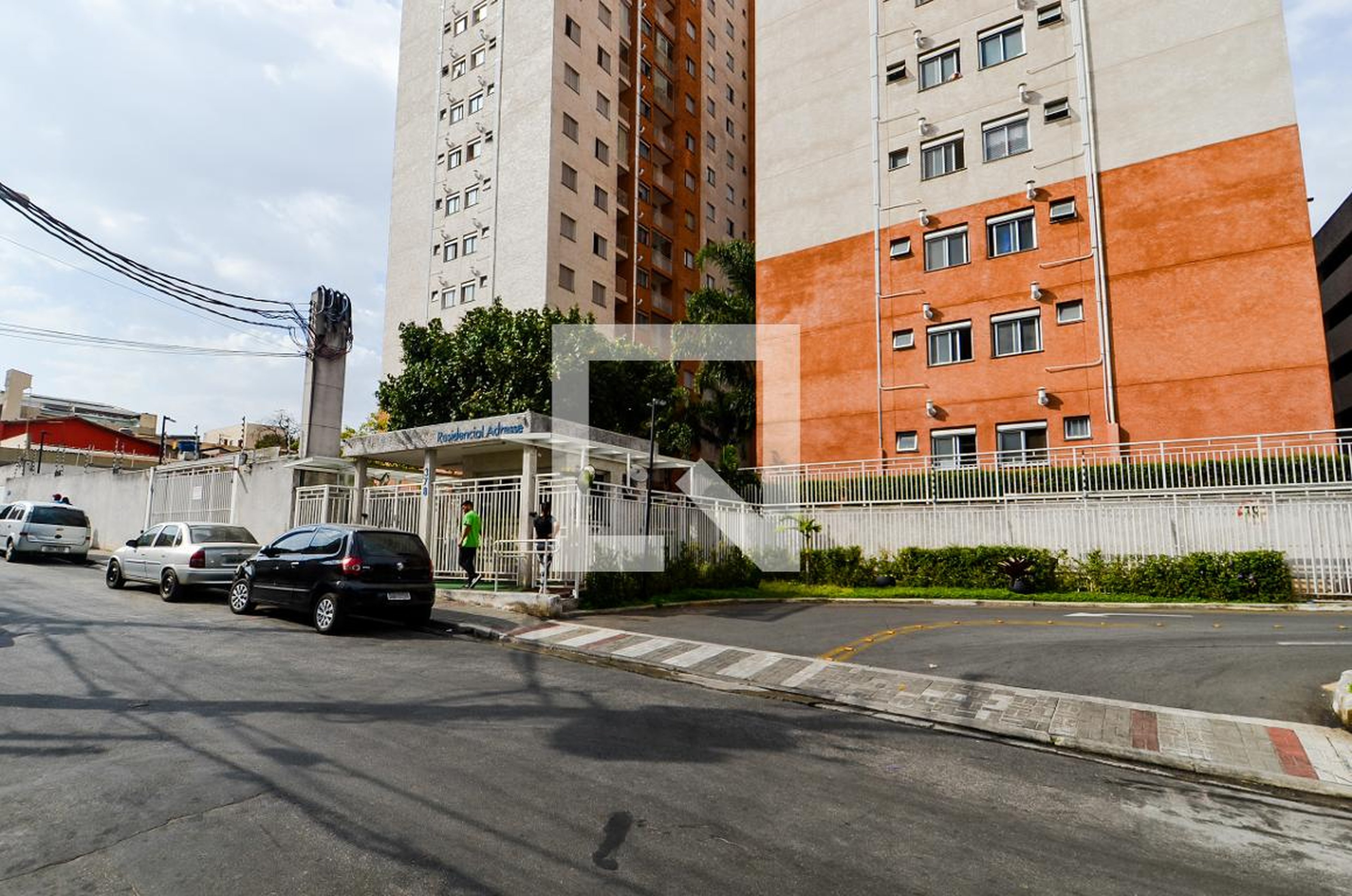 Fachada do Condomínio Residencial Adresse