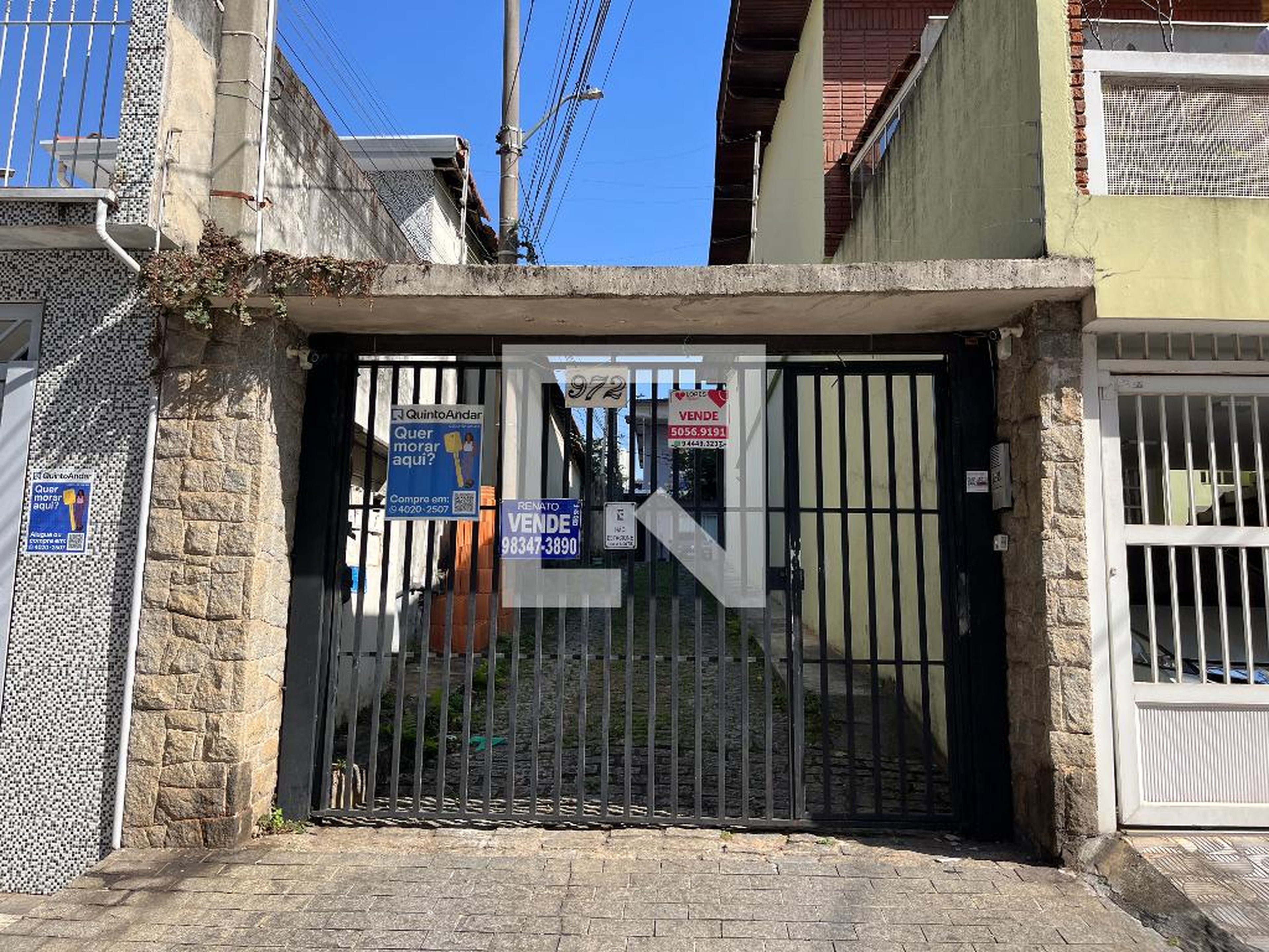 Fachada Condomínio em Rua Juréia, 972