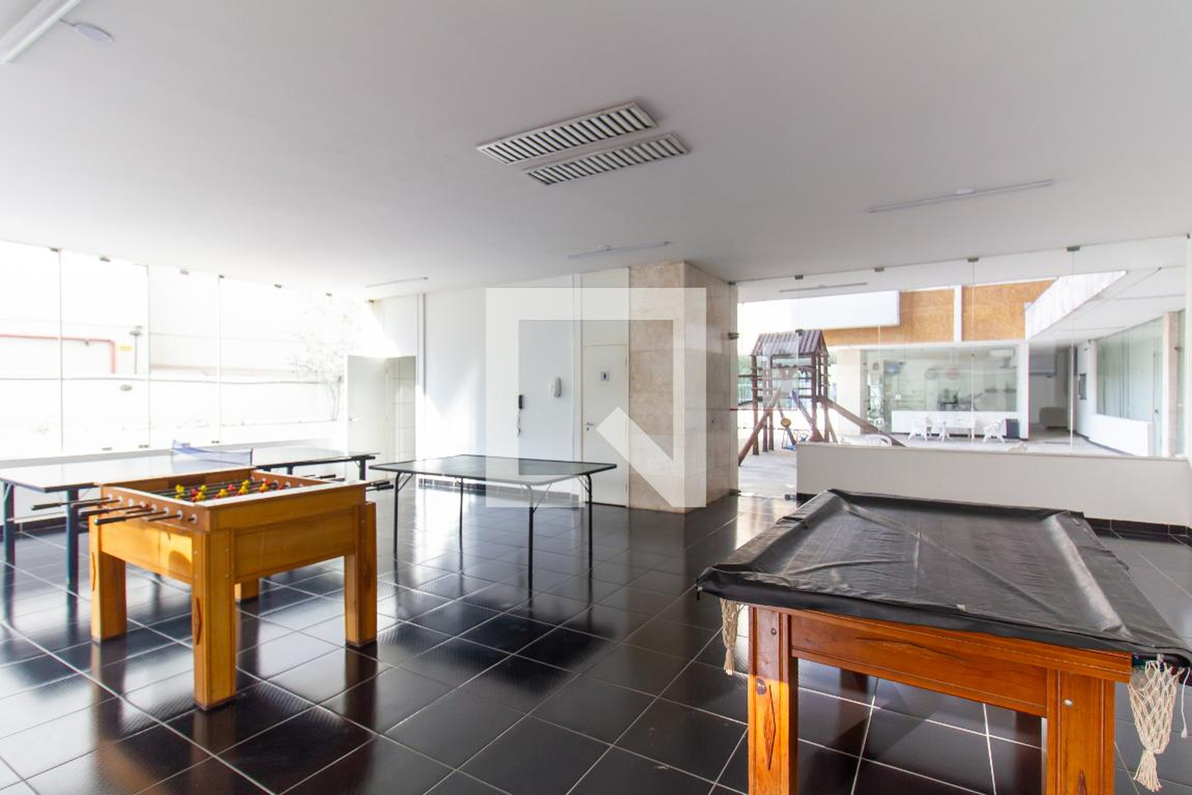 Salão de jogos - Edificios Dr Rubens V de Brito e Dona Elza S de Brito