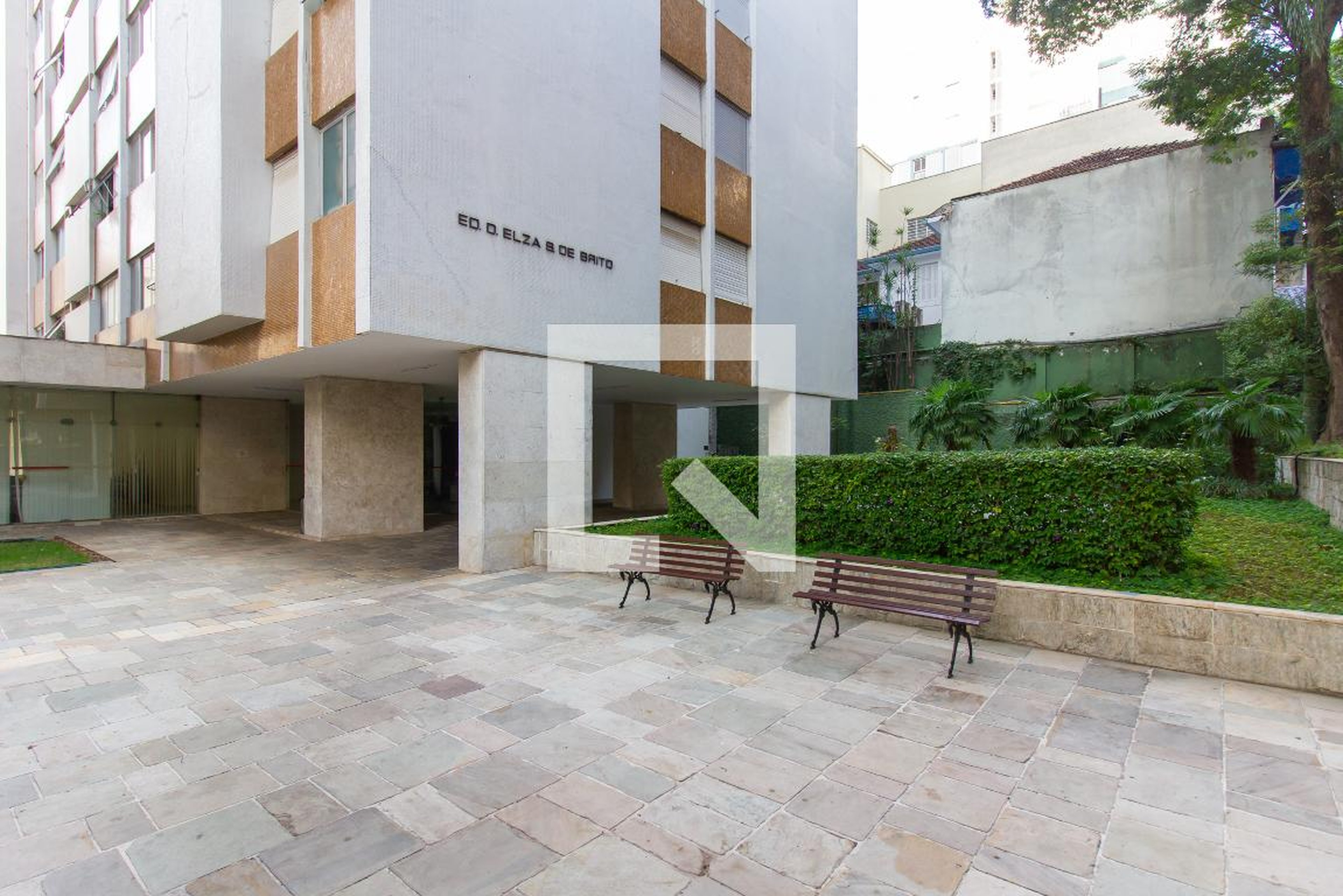 Hall de entrada - Edificios Dr Rubens V de Brito e Dona Elza S de Brito