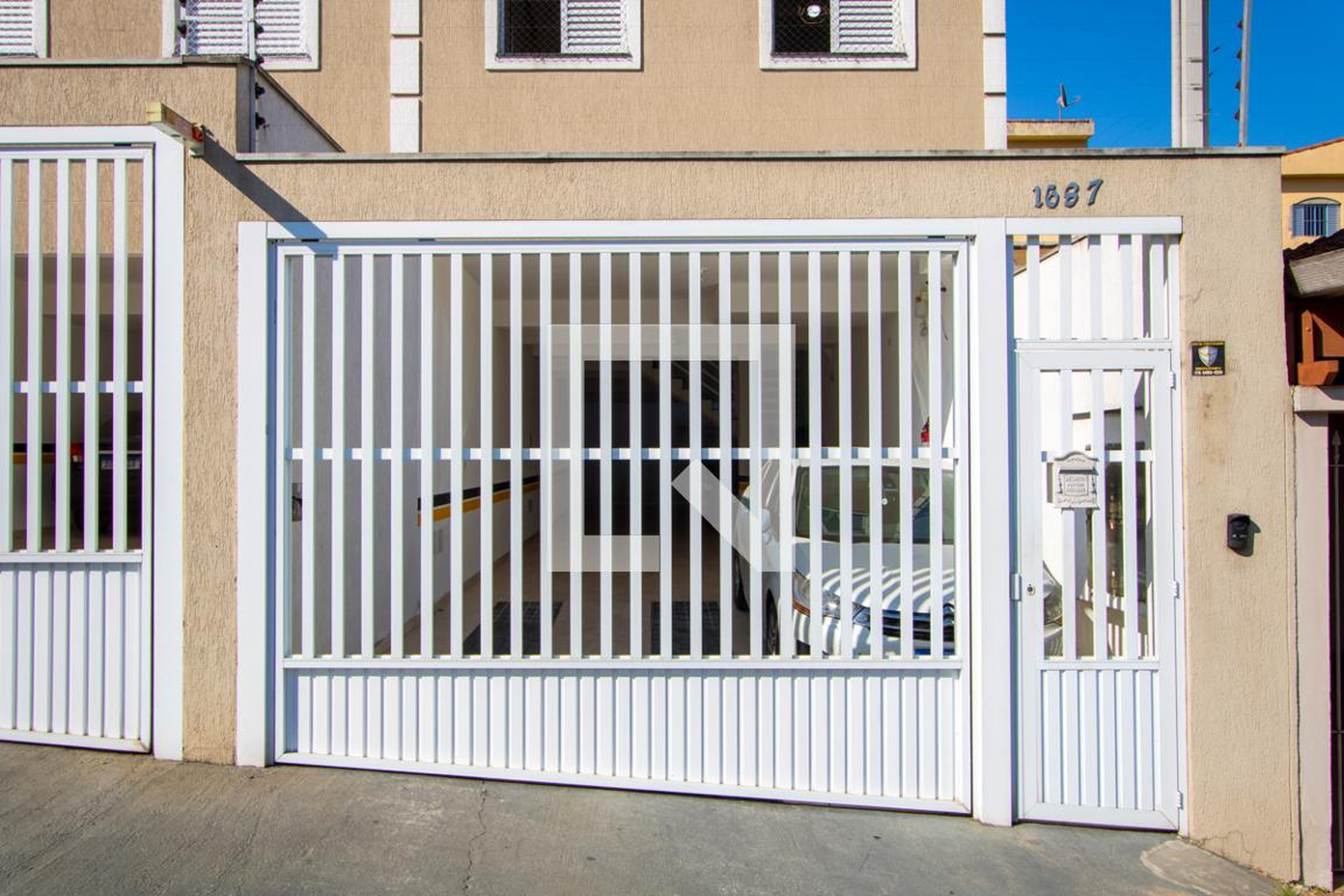 Fachada Condomínio em Rua das Hortências, 1687