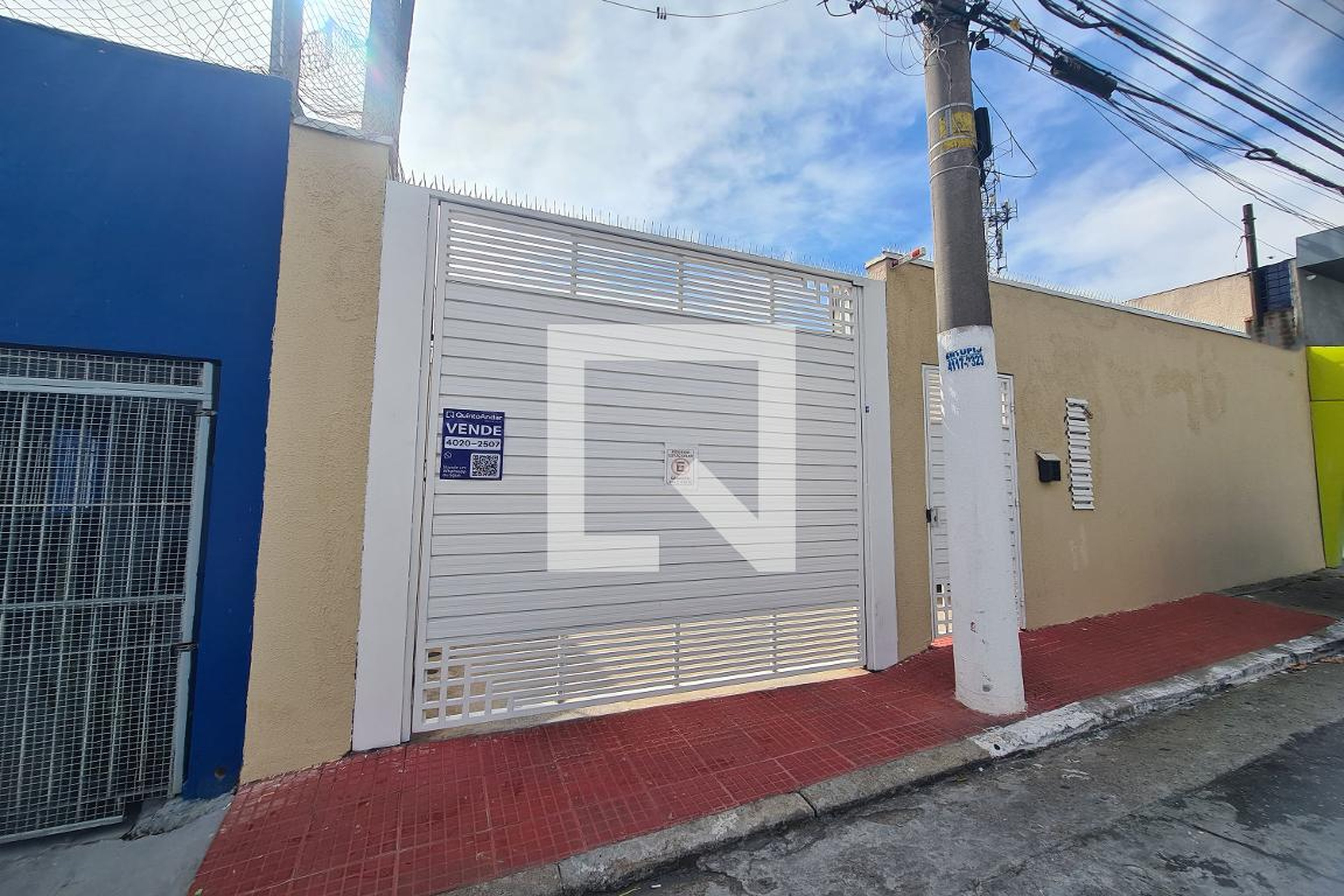 Fachada Condomínio Rua Hemisfério