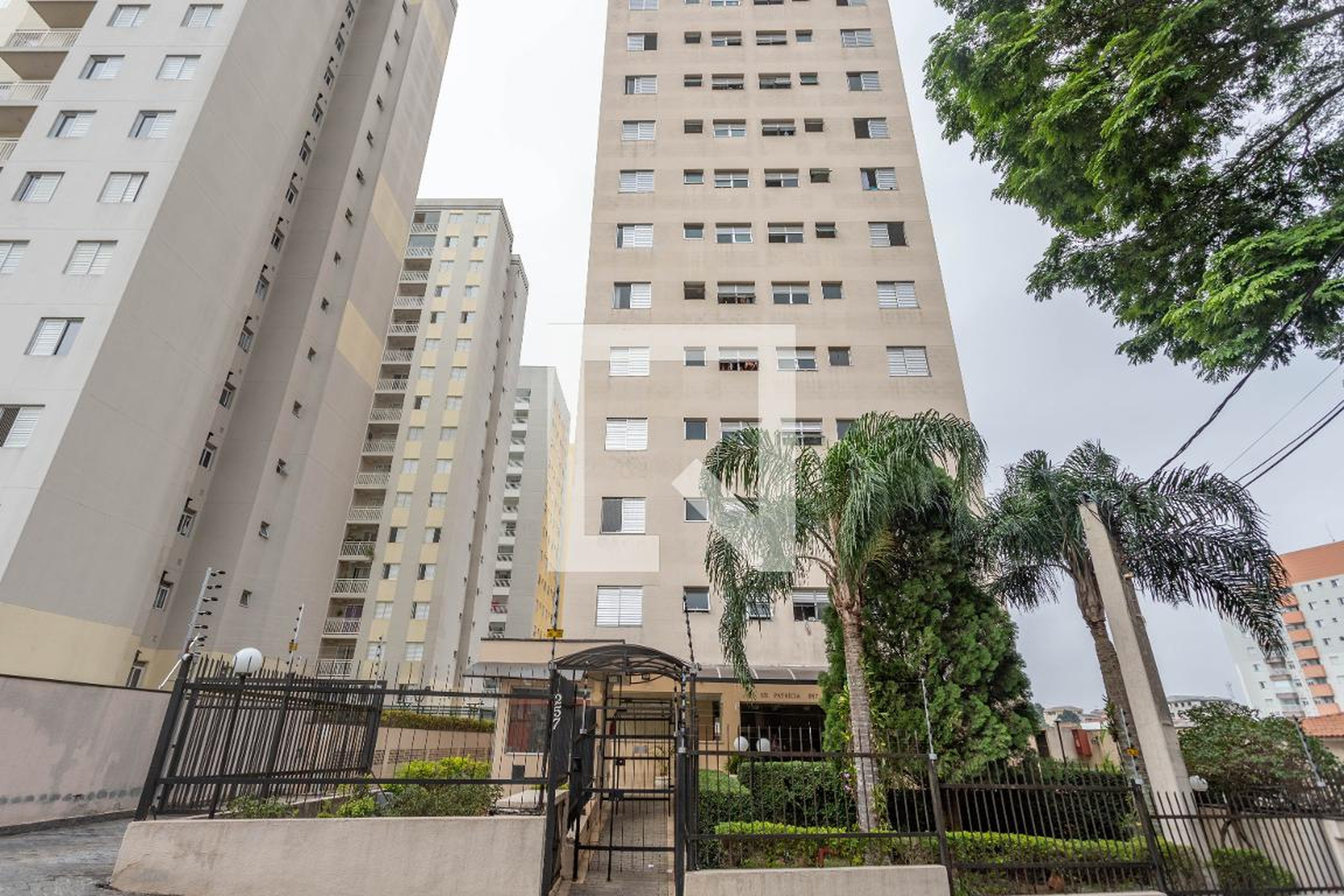 Fachada do condomínio Edifício Patrícia