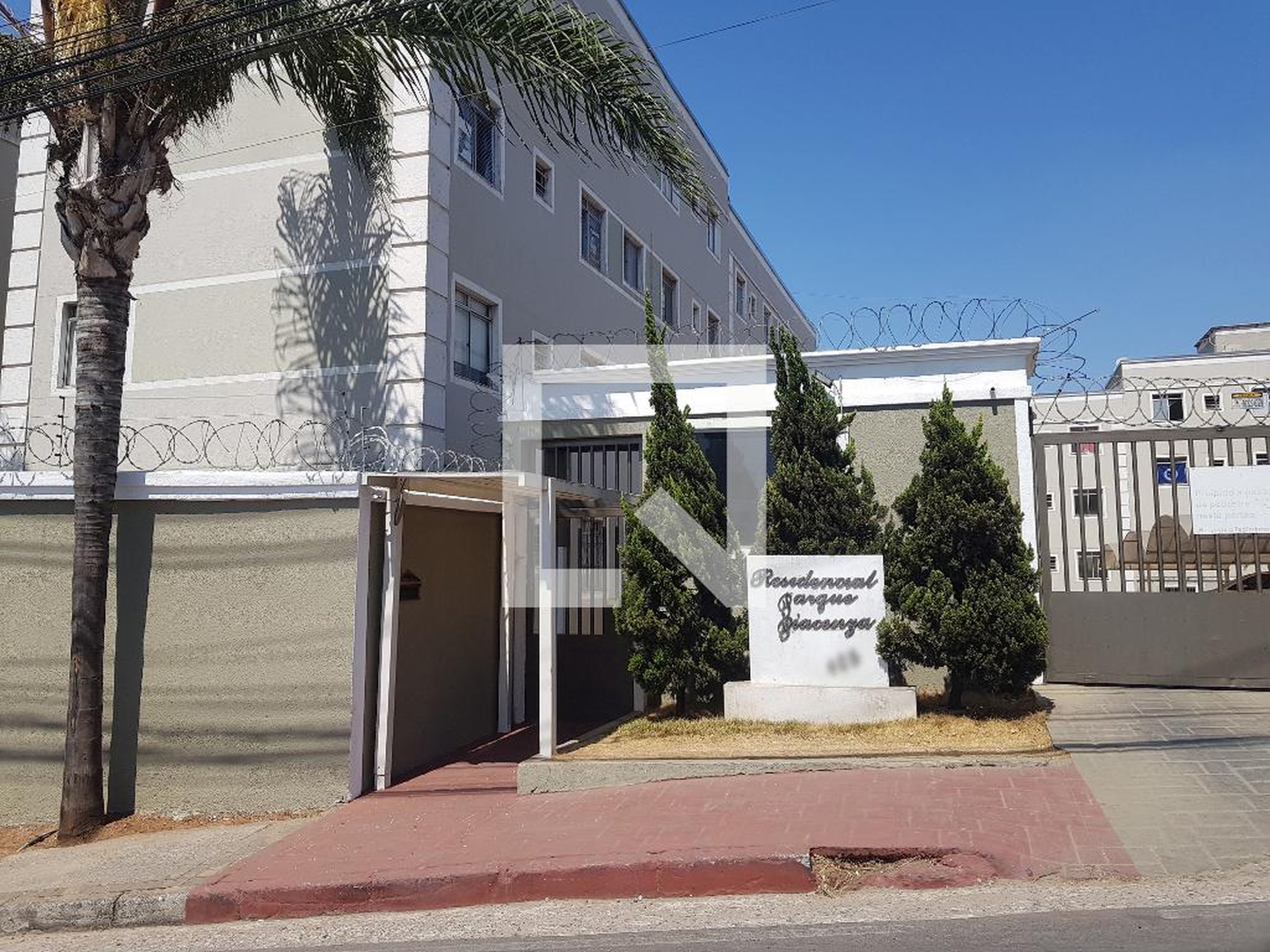 Fachada do condomínio Residencial Parque Piacenza