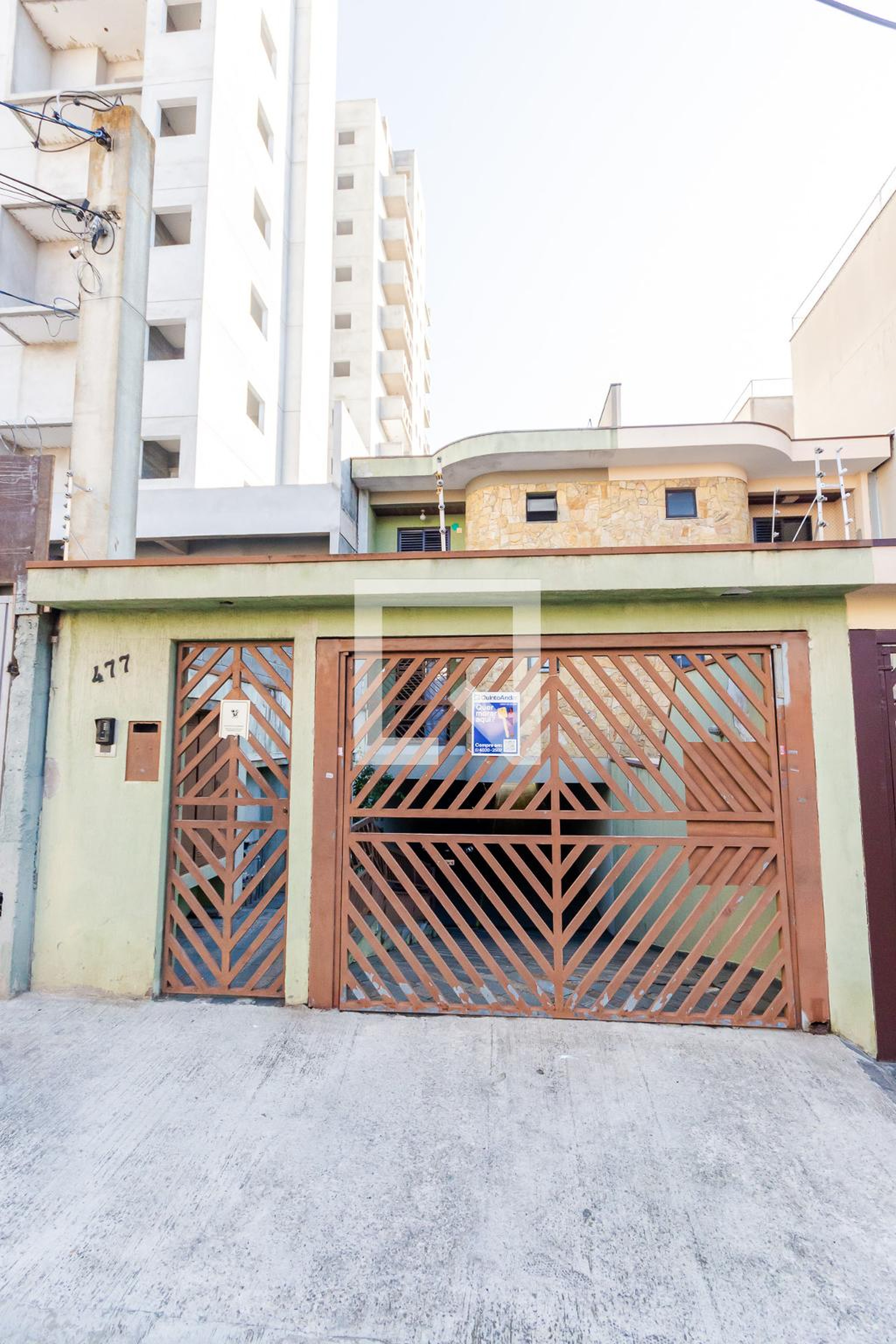 Fachada Condomínio em Rua Bélgica, 477
