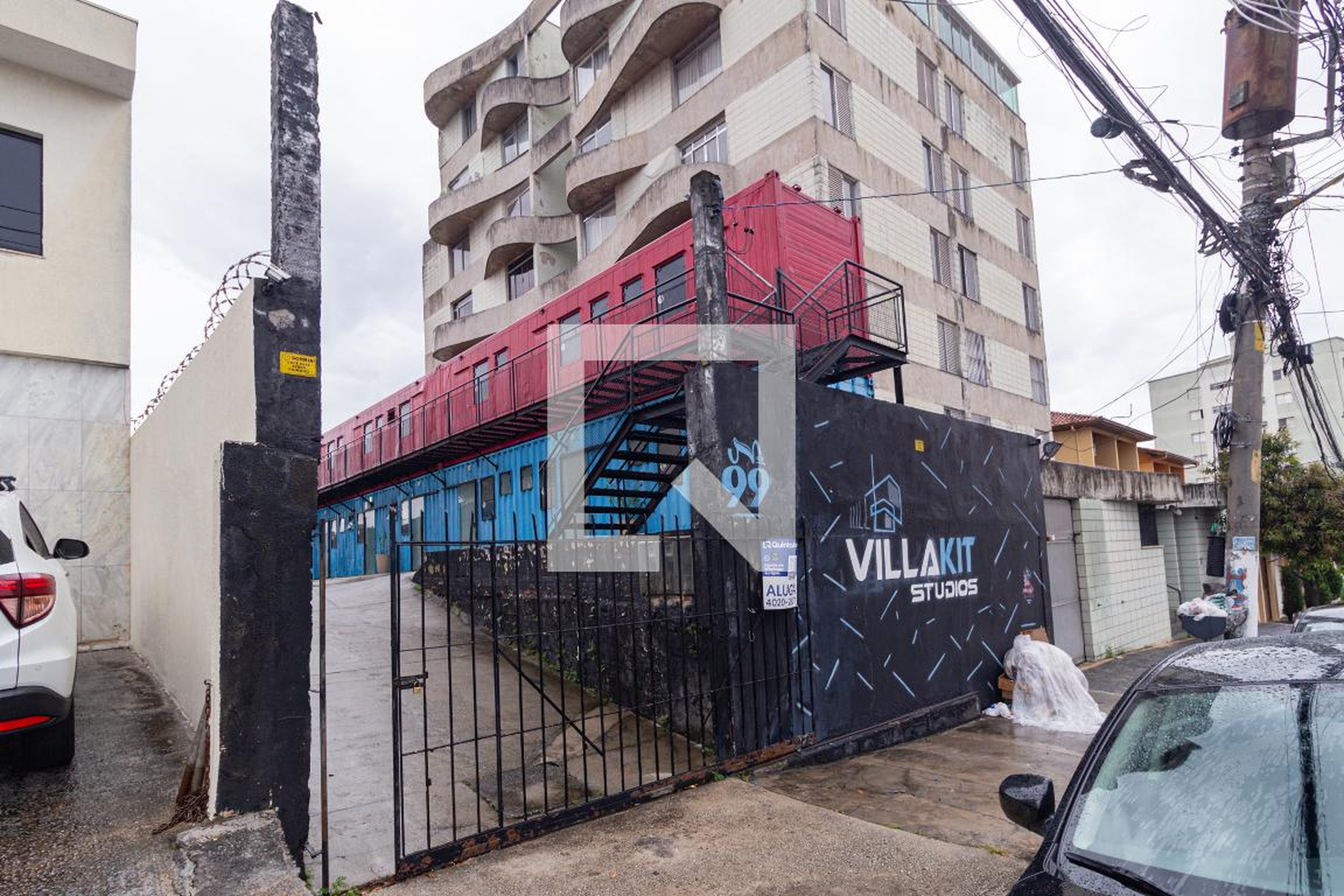 Fachada Condomínio Villa Kit Studios