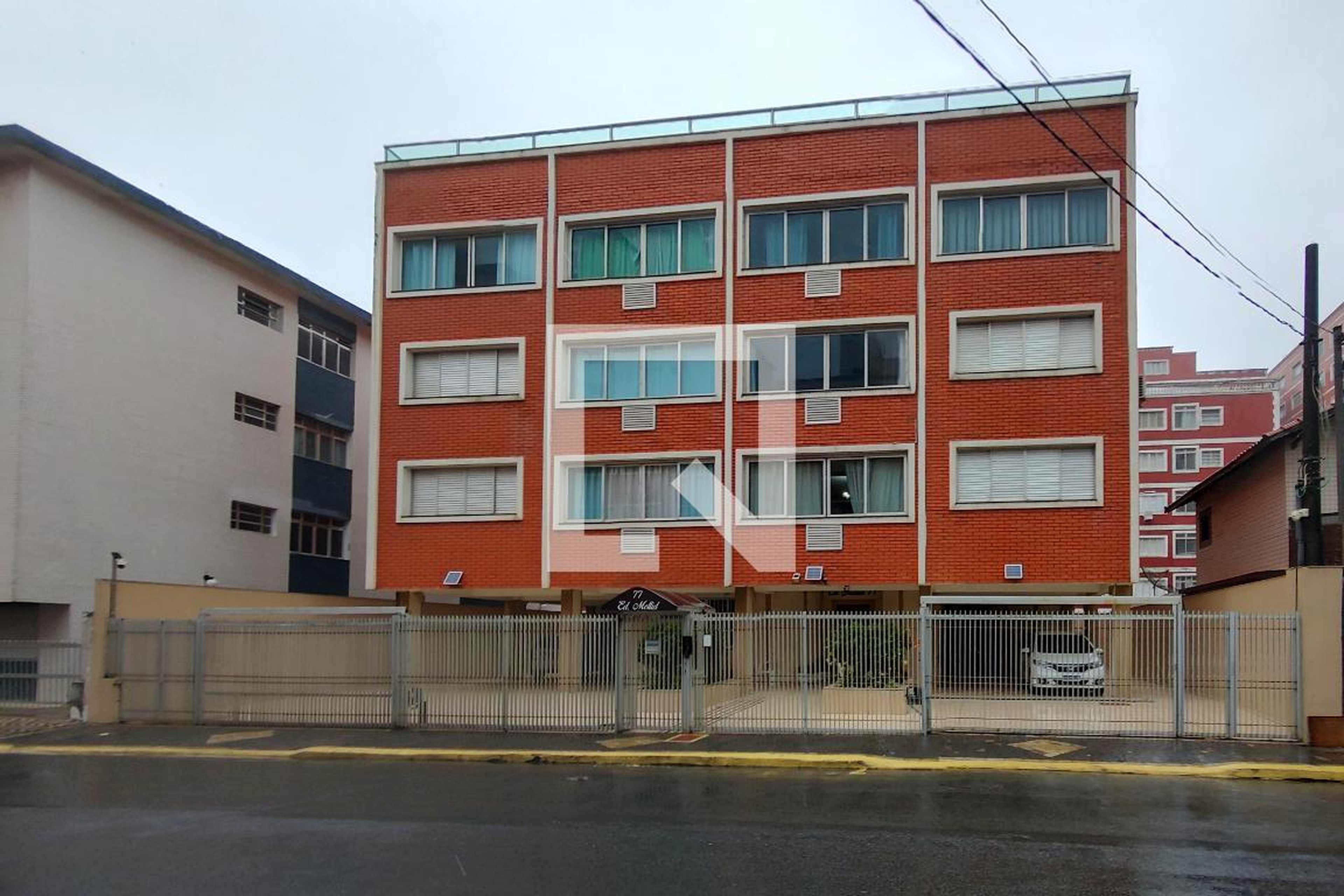 Fachada do Prédio Condomínio em Rua Mario de Andrade, 77