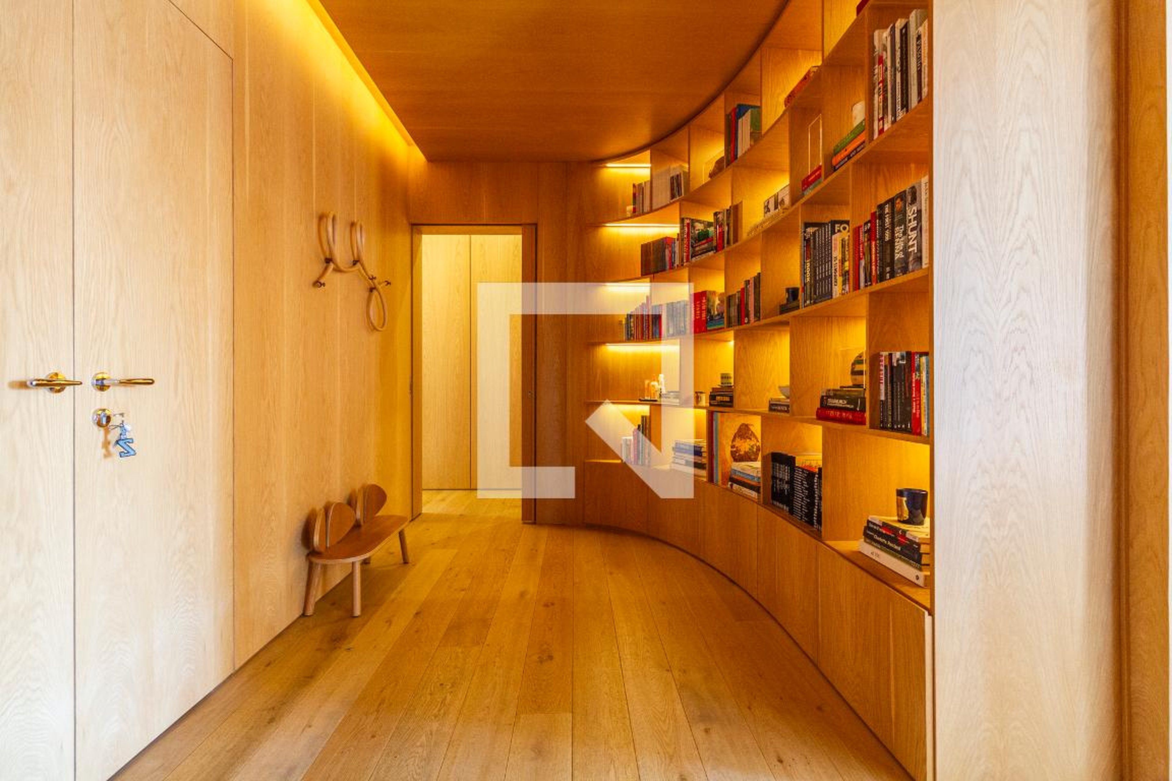 Hall de entrada Condomínio Golden Palace