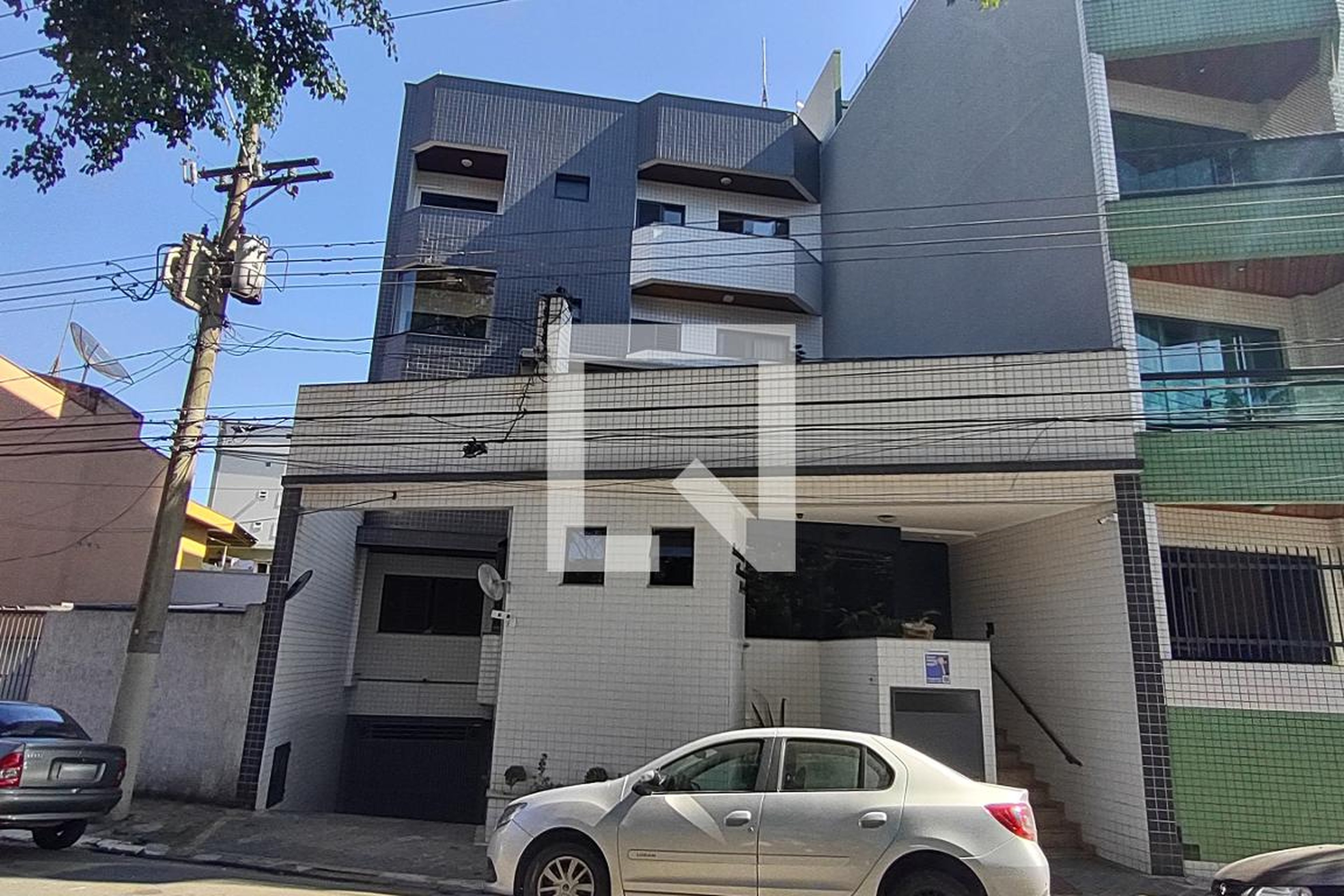 Fachada Condomínio em Alameda São Caetano, 1644