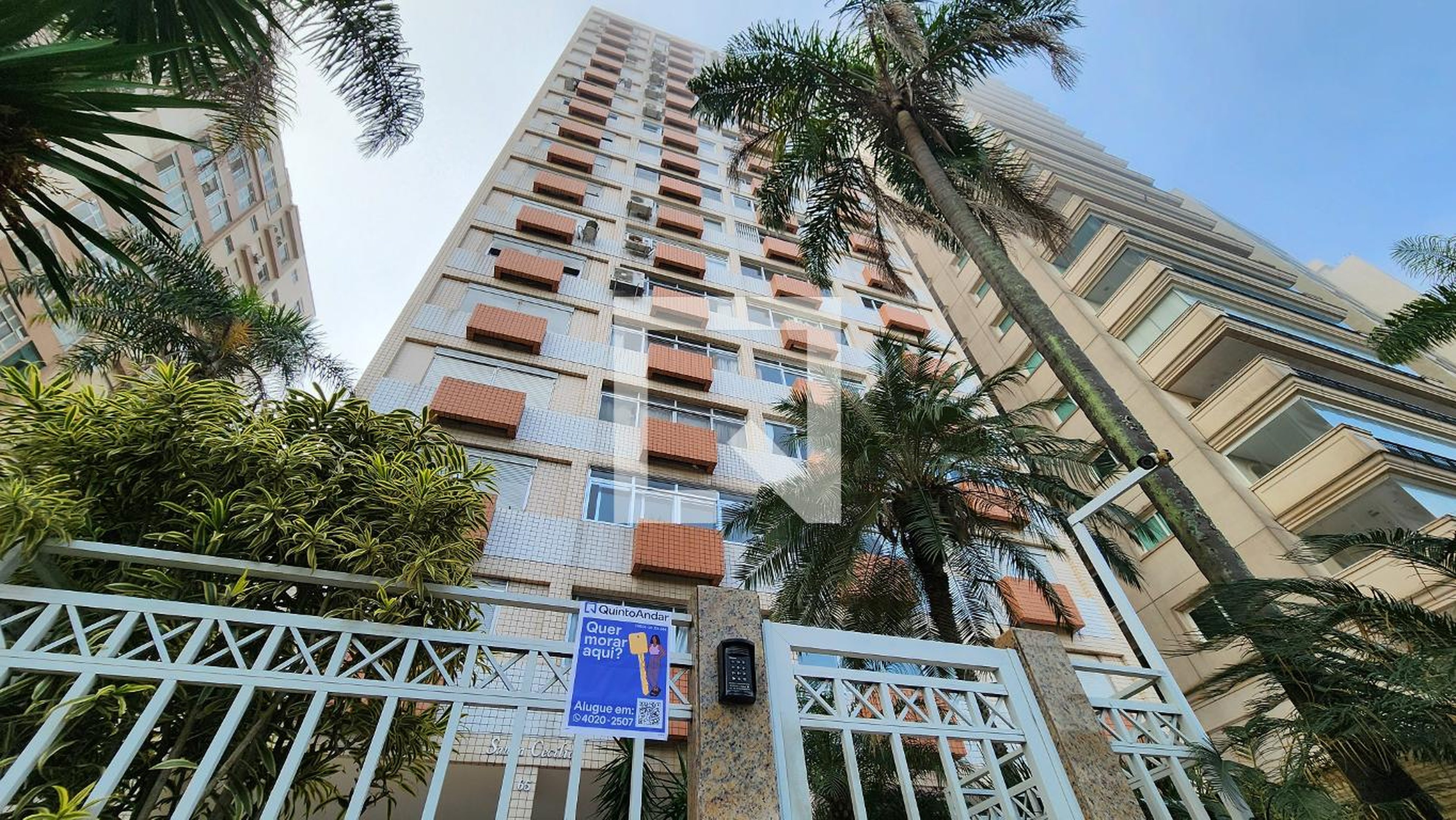 Fachada Condomínio santa cecilia