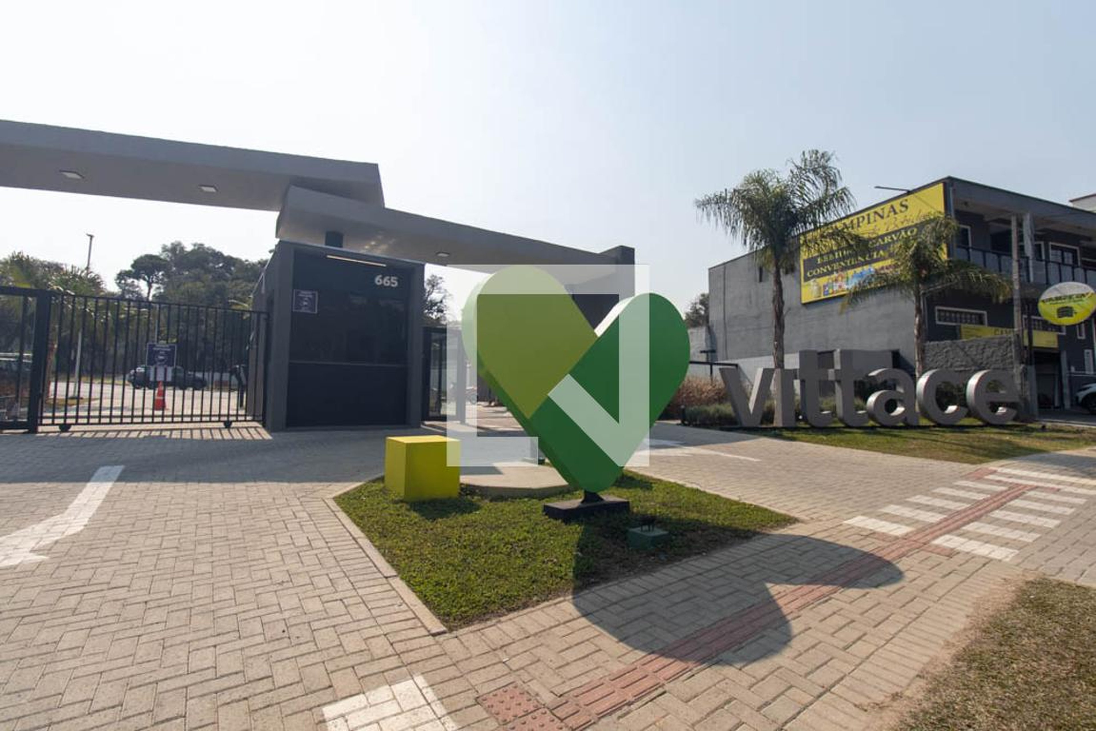 Fachada do Condomínio Condomínio Vittace Alameda