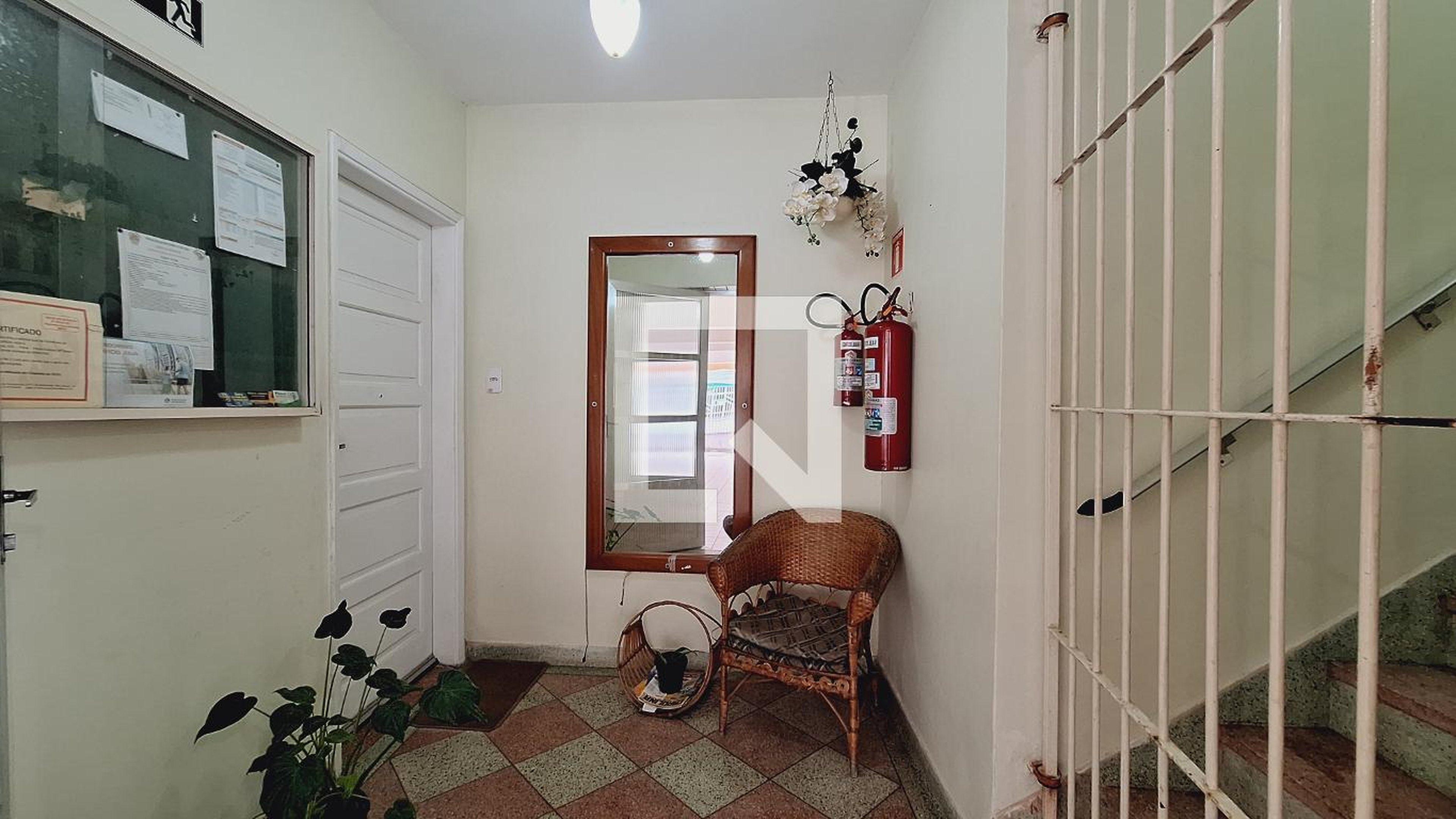 Hall de entrada Condomínio em Avenida Marechal Hermes, 151