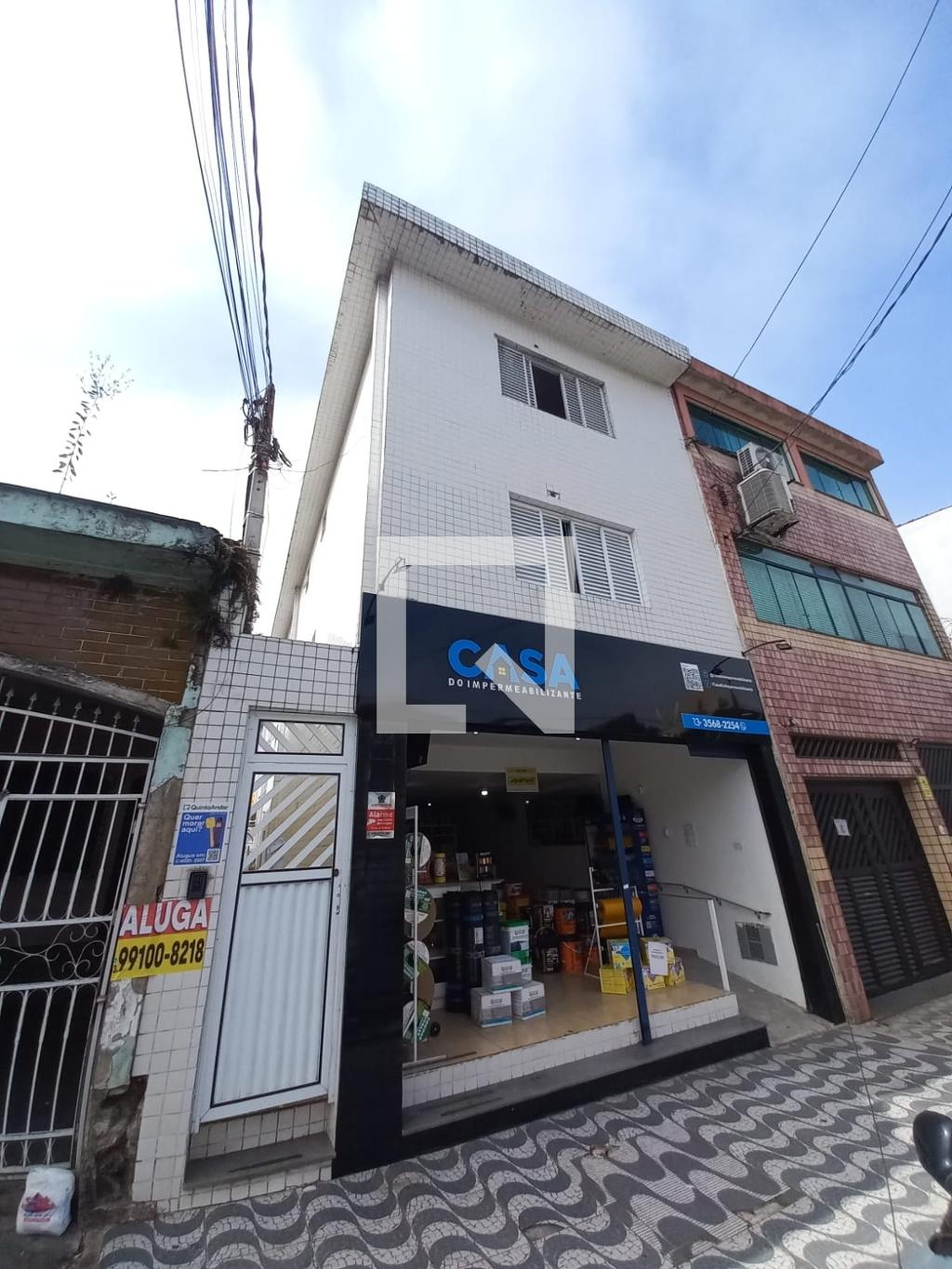 Fachada do Prédio Condomínio em Rua Ipiranga, 22