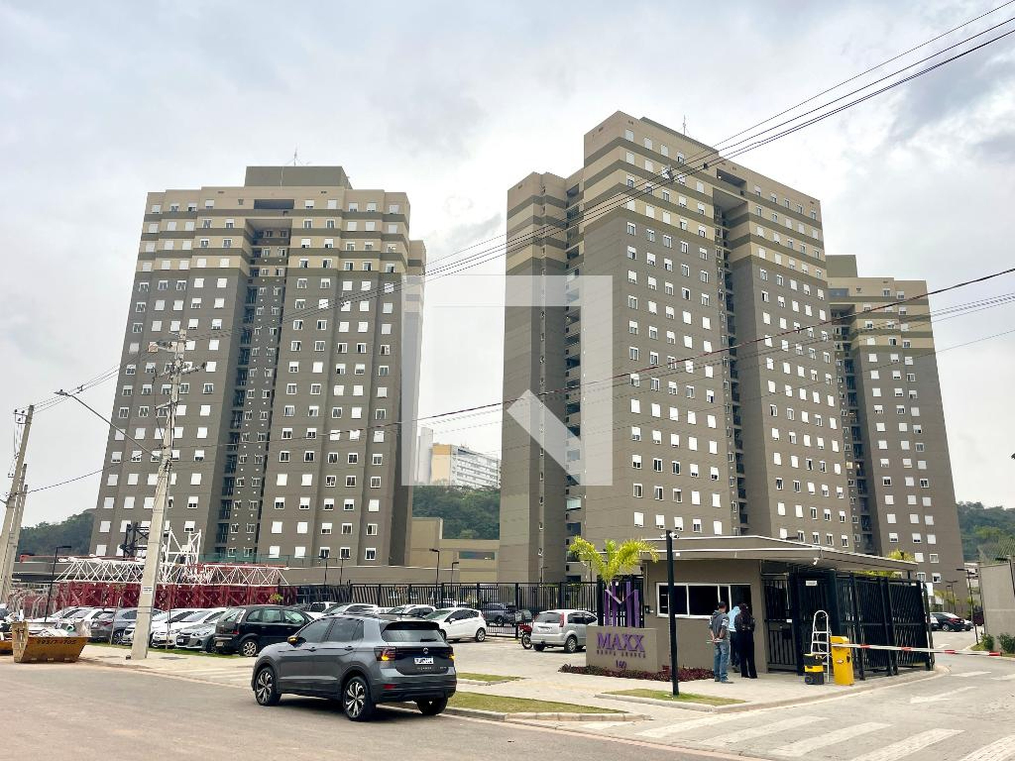 Fachada do Condomínio Condomínio Maxx Santa Angela