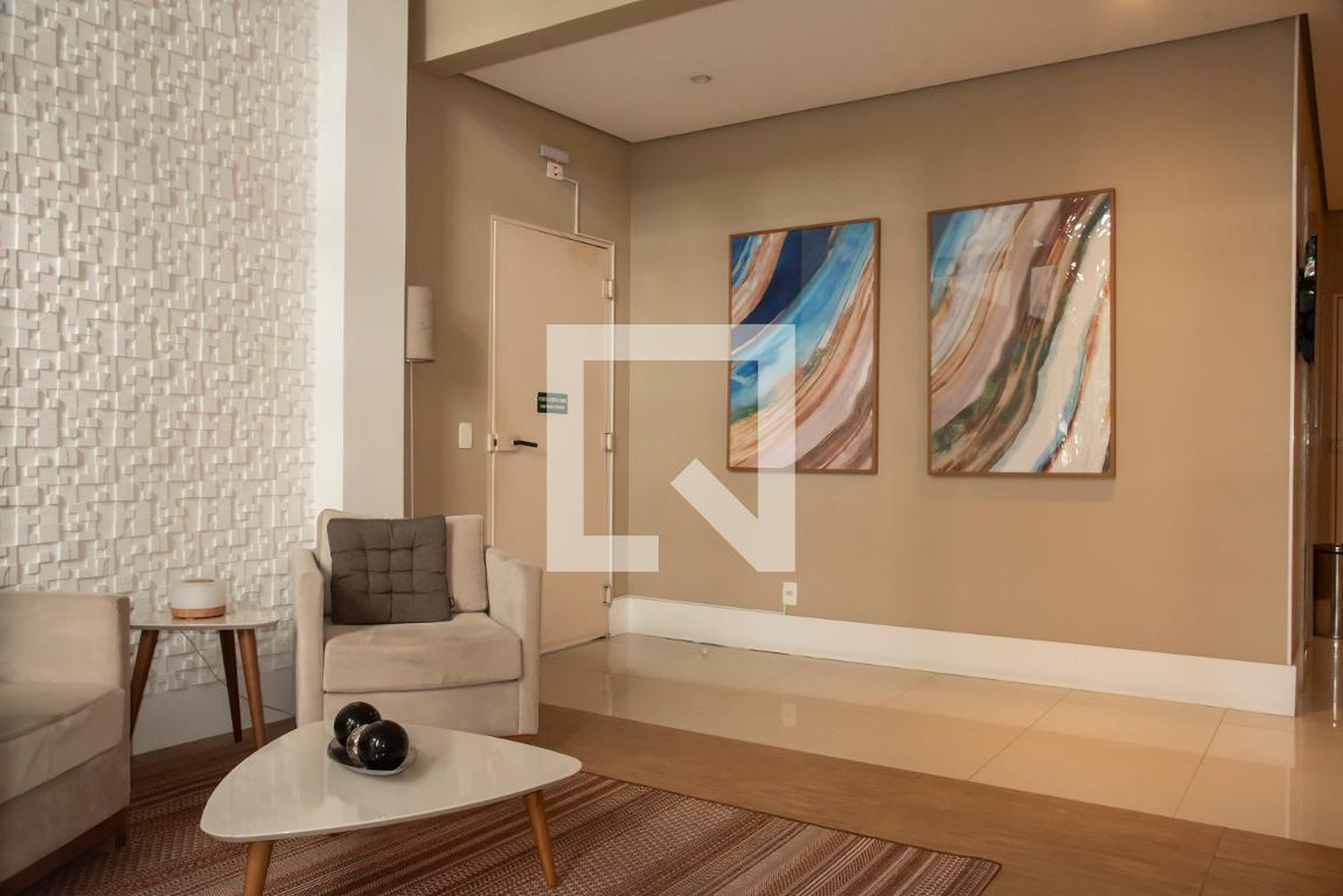 Hall social - Residencial Vivier