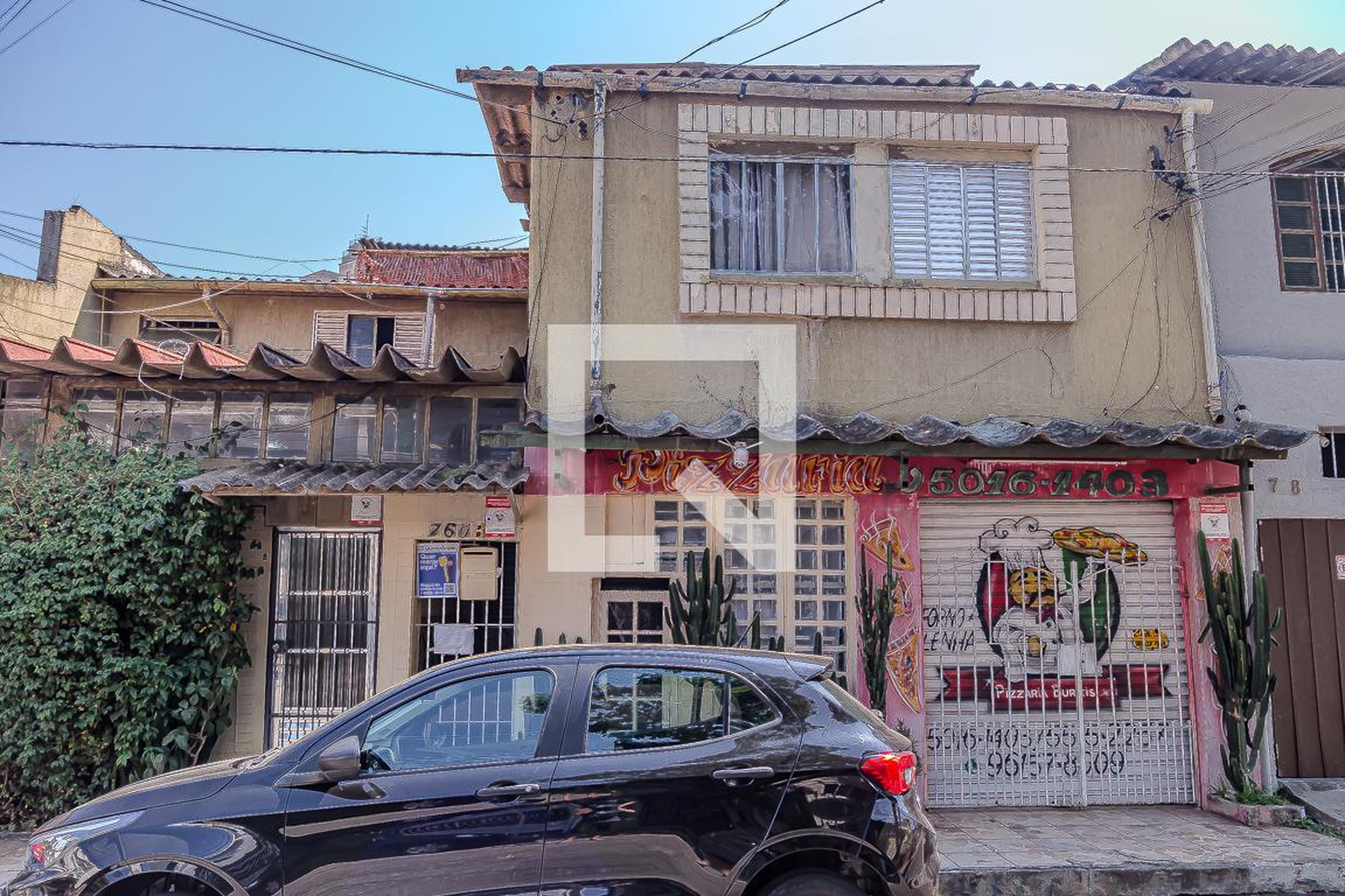 Fachada Condomínio em Rua dos Buritis, 760