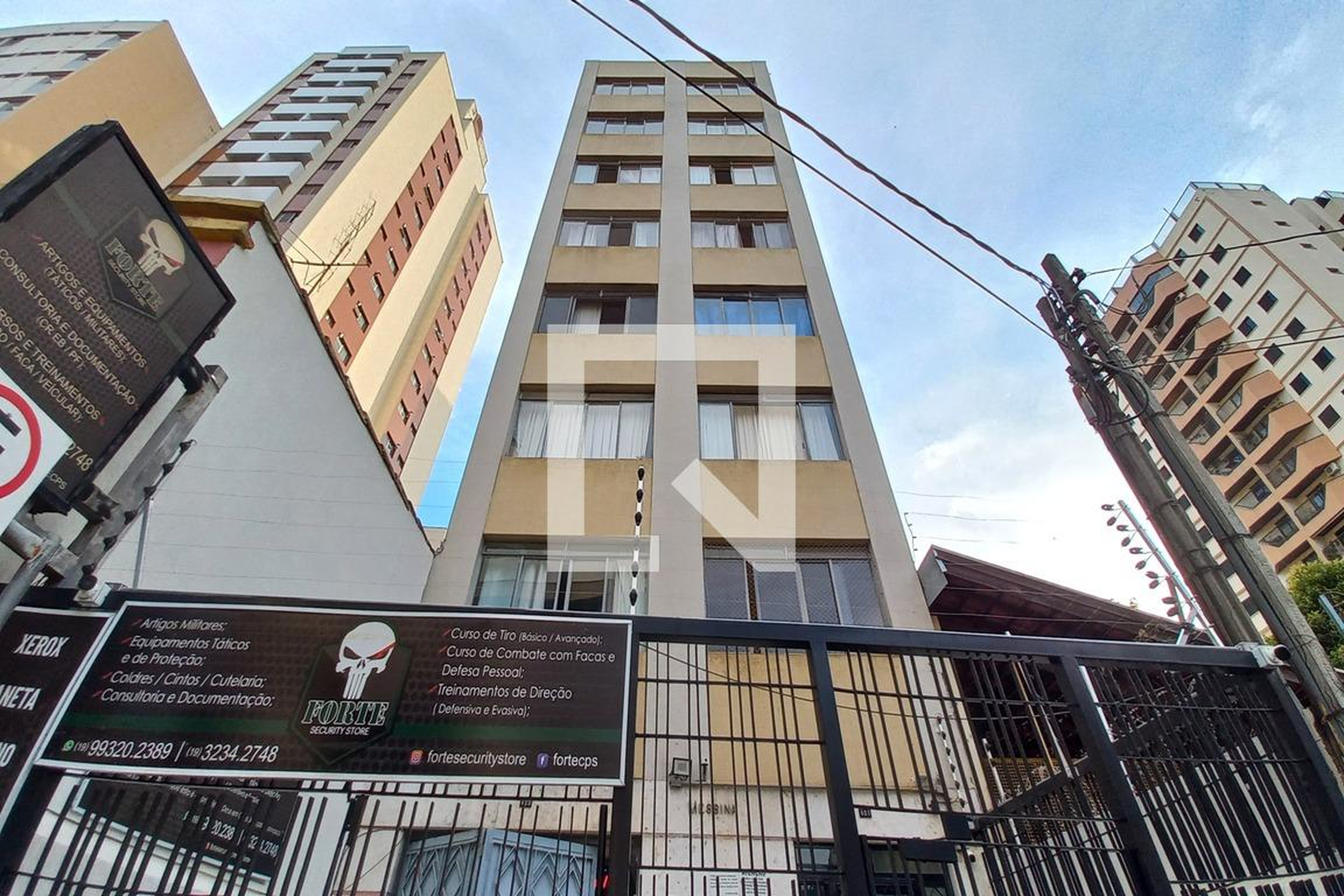 Fachada do Prédio Edifício Messina