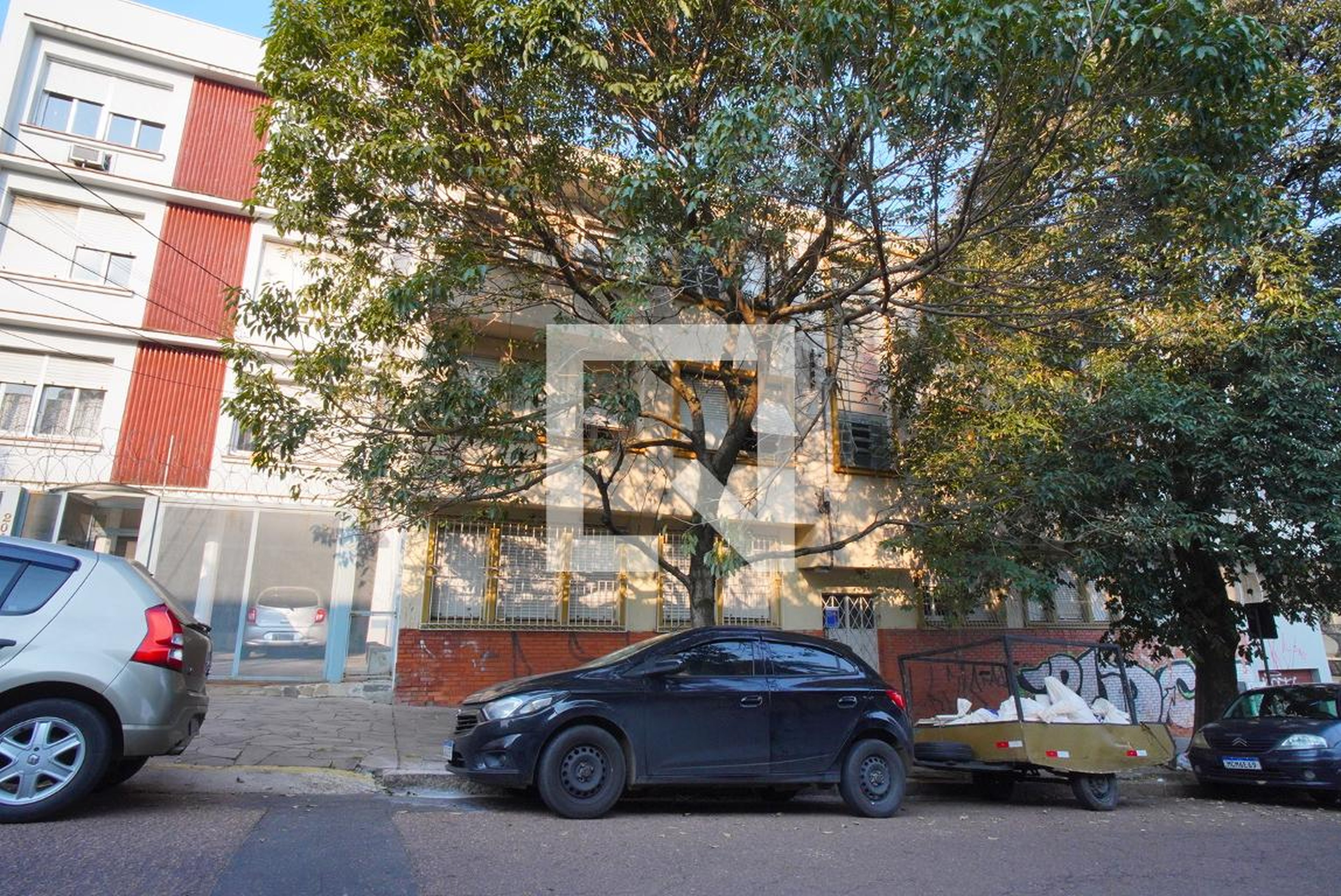 Fachada Condomínio em Rua São Vicente, 214