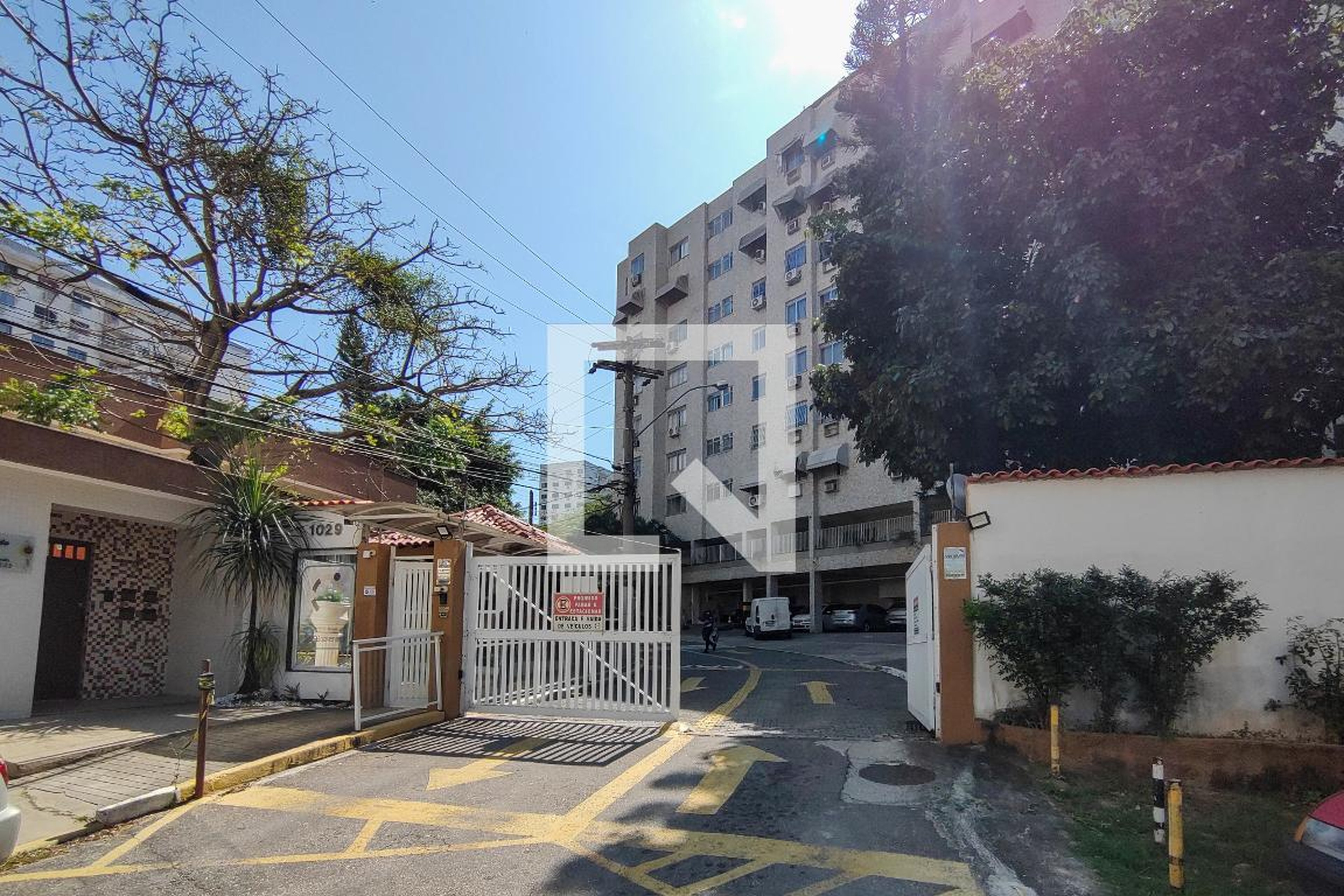 Fachada do condomínio Condomínio São Boaventura