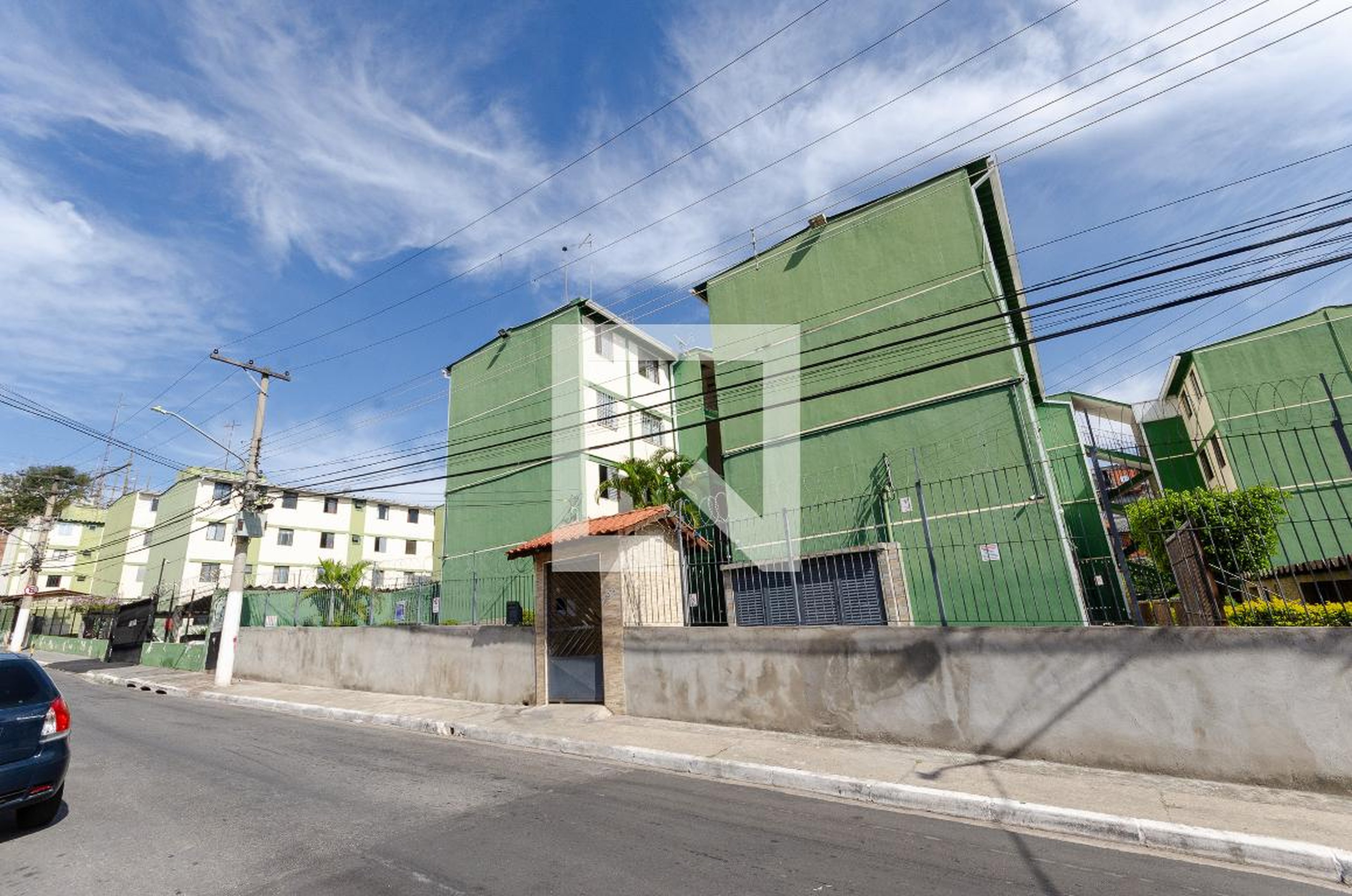 Fachada Condomínio em Rua Anfitrião, 193