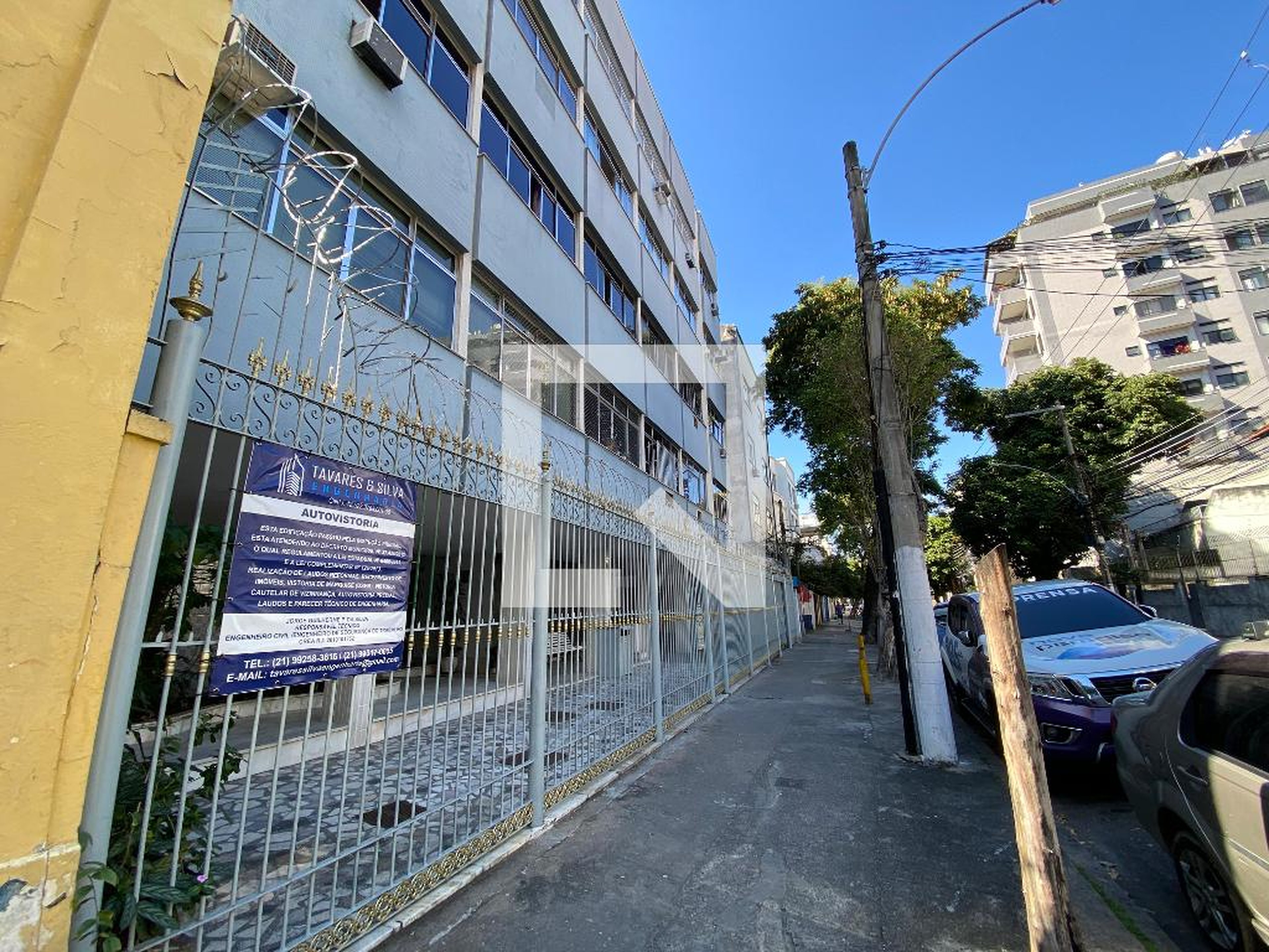 Fachada Condomínio em Rua Castro Alves, 54