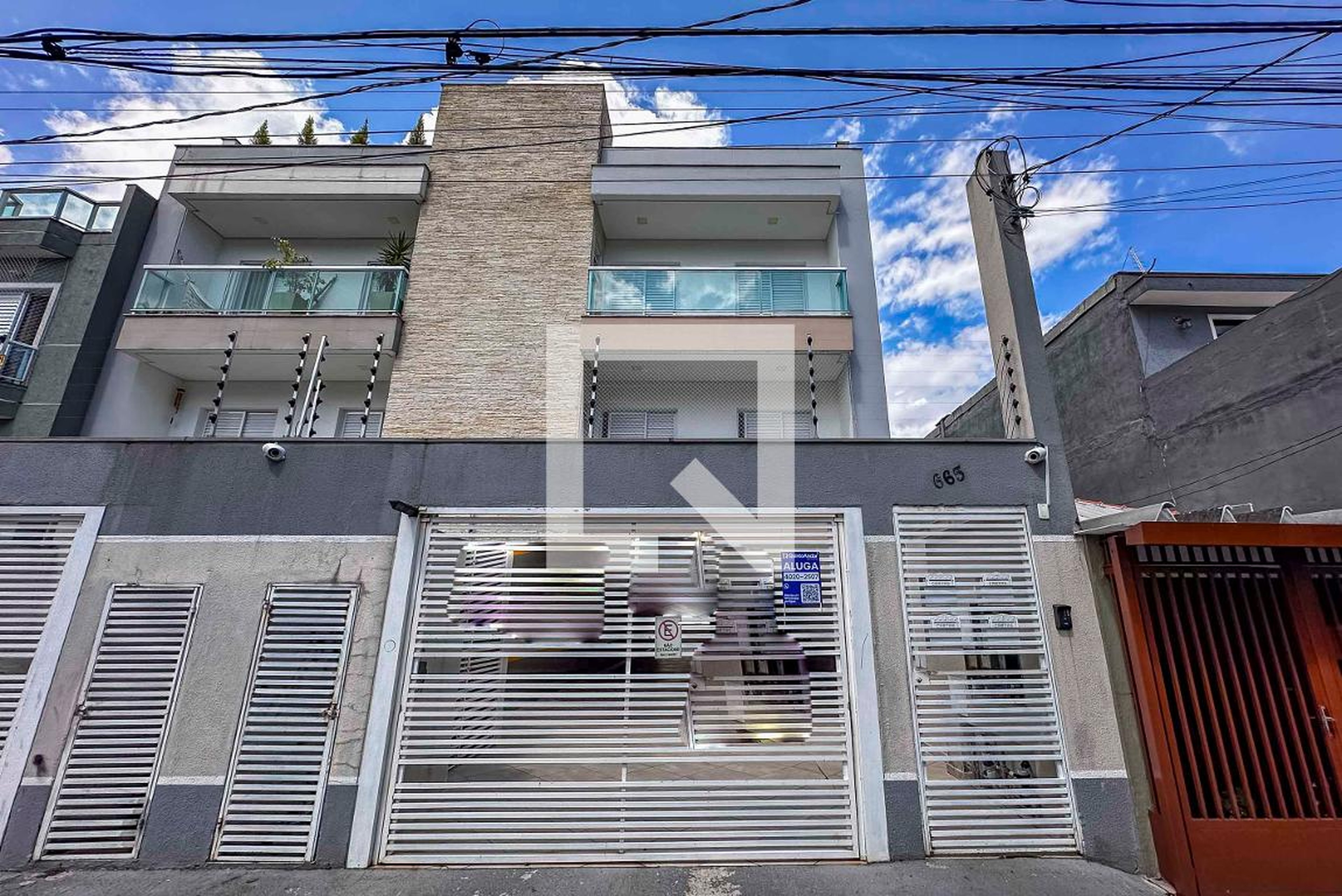 Fachada Condomínio em Avenida Andrade Neves, 665