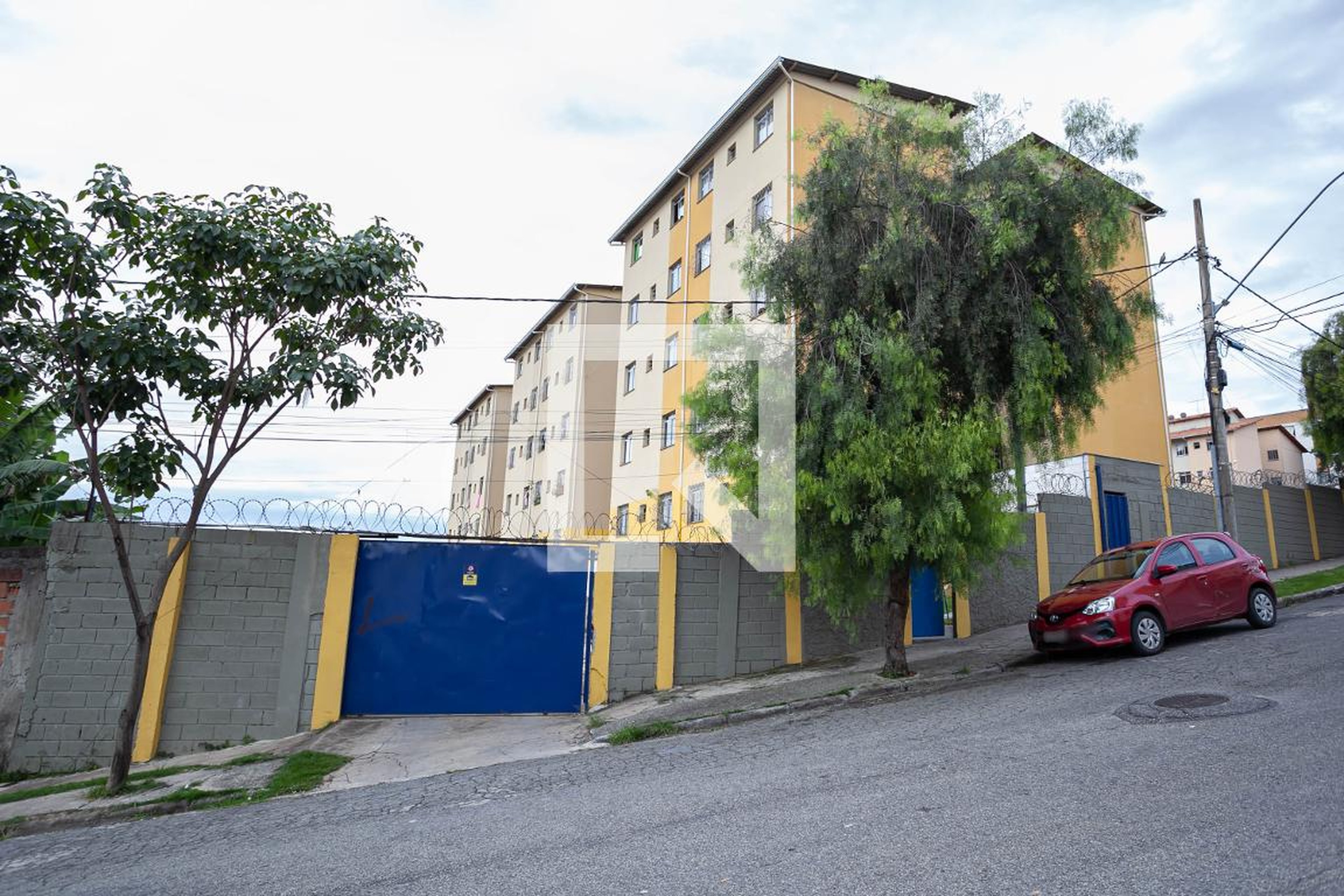 Fachada do condomínio Residencial Valencia