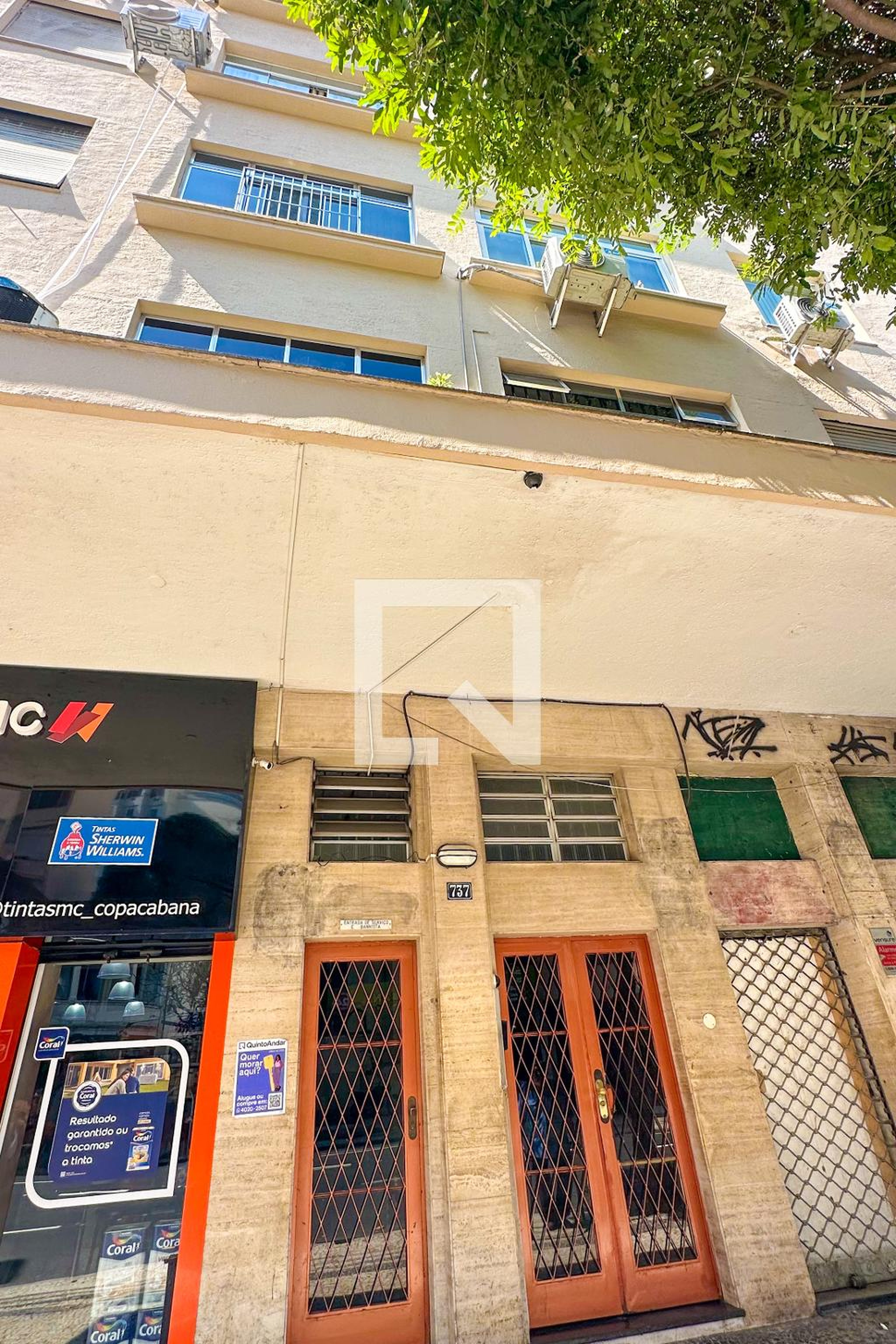 Fachada Condomínio em Rua Barata Ribeiro, 37