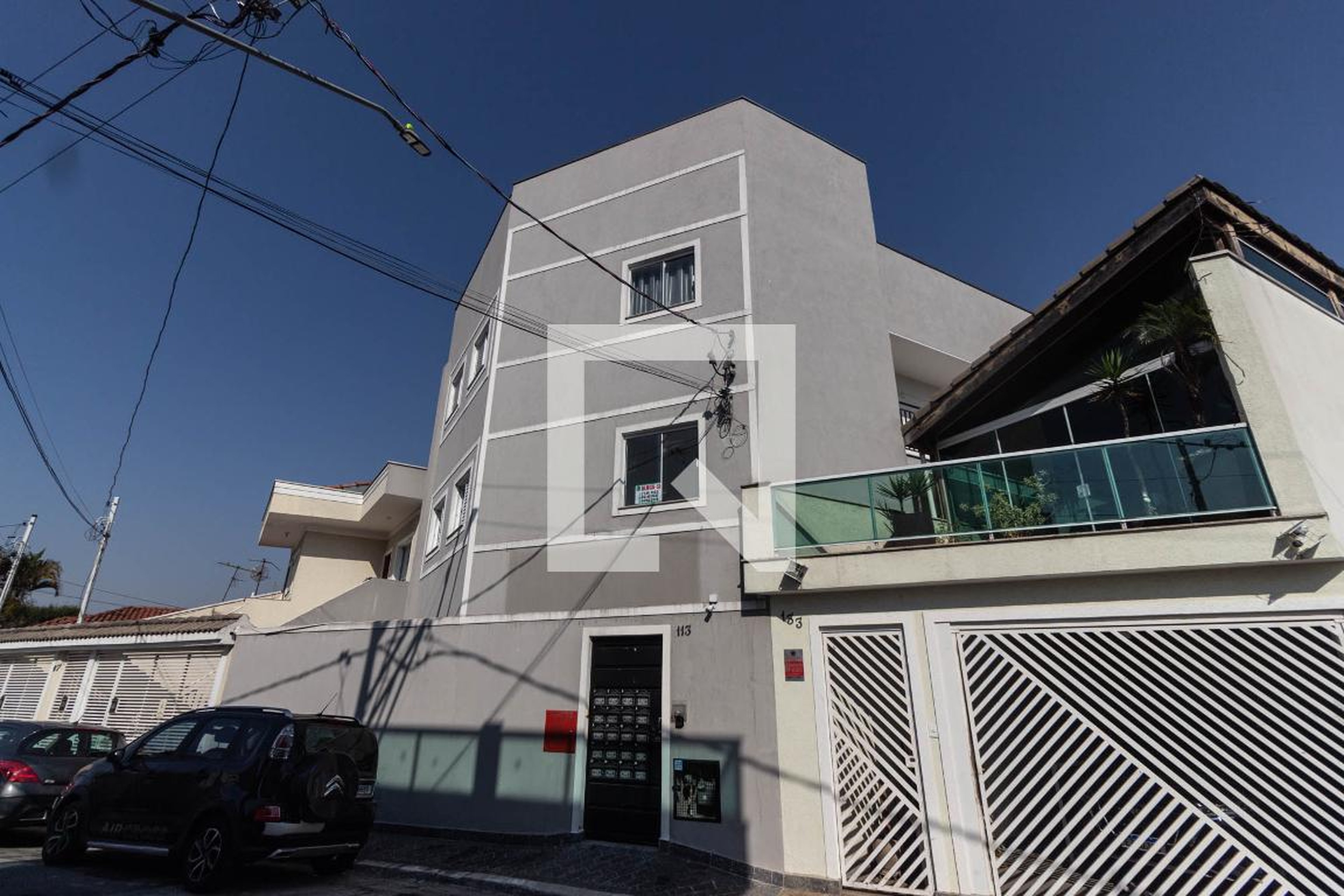 Fachada Condomínio em Rua Mira Estrela, 113