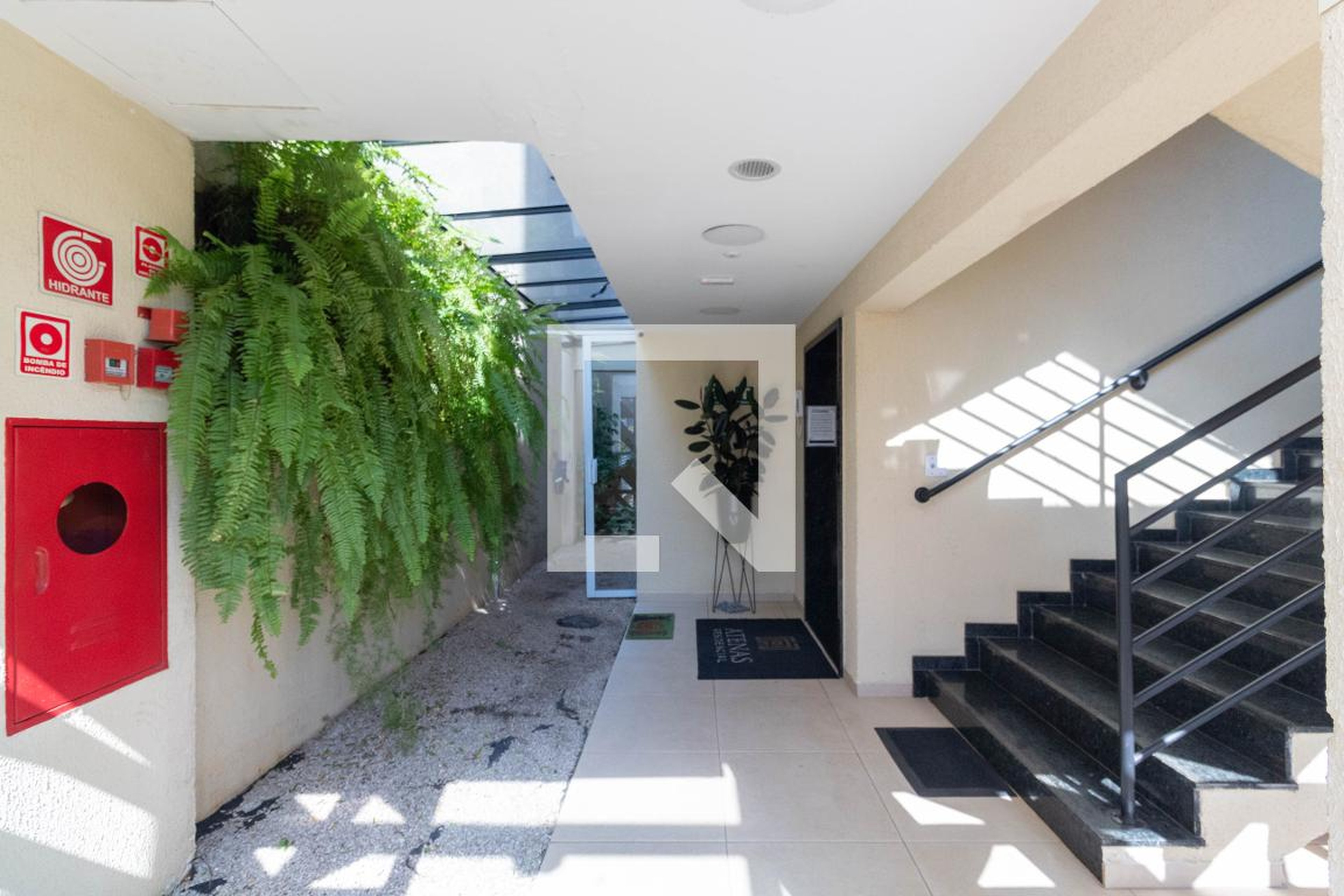 Hall de entrada - Atenas Residencial Penha