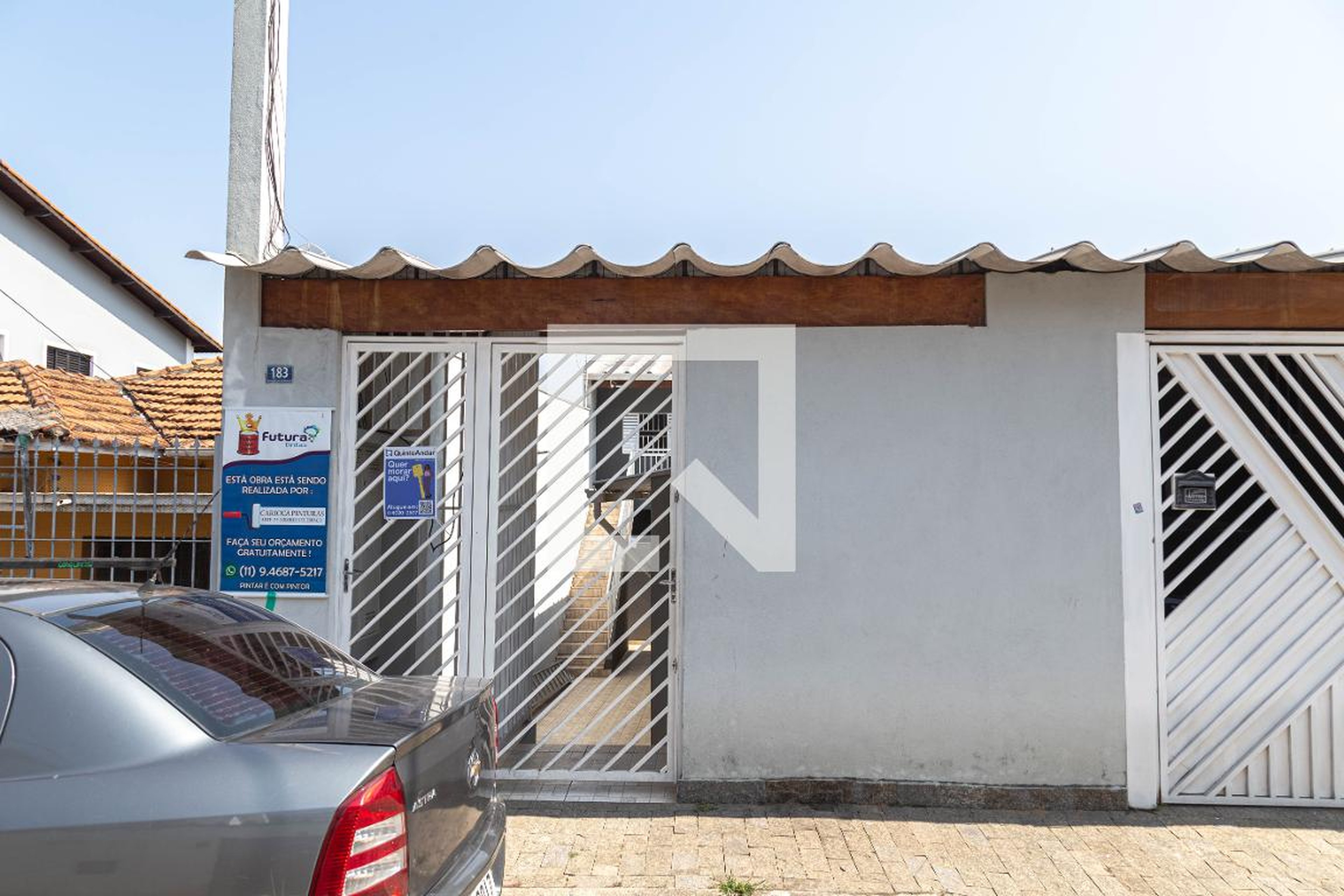 Fachada Condomínio em Rua Lagoa Vermelha, 183