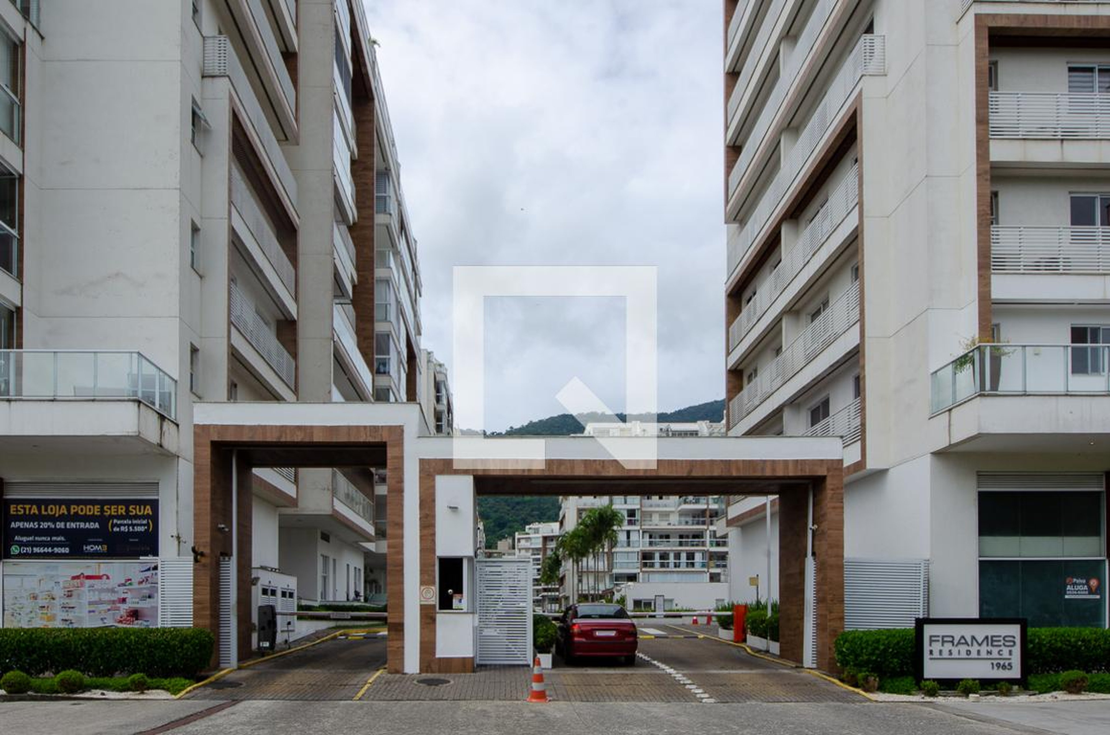 Fachada do Prédio Condomínio Frames Residence