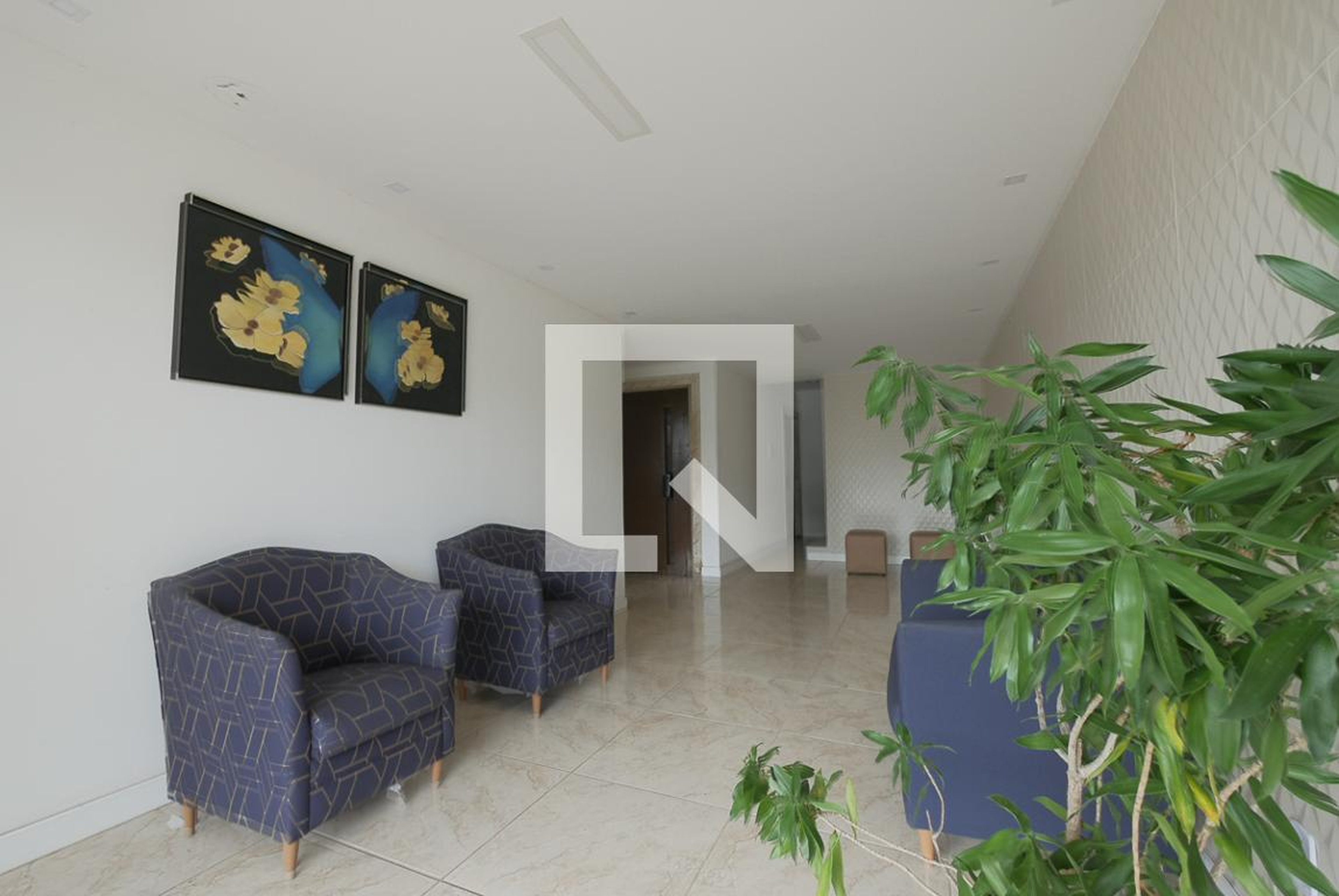 Hall de entrada Condomínio Palazzo Laguna