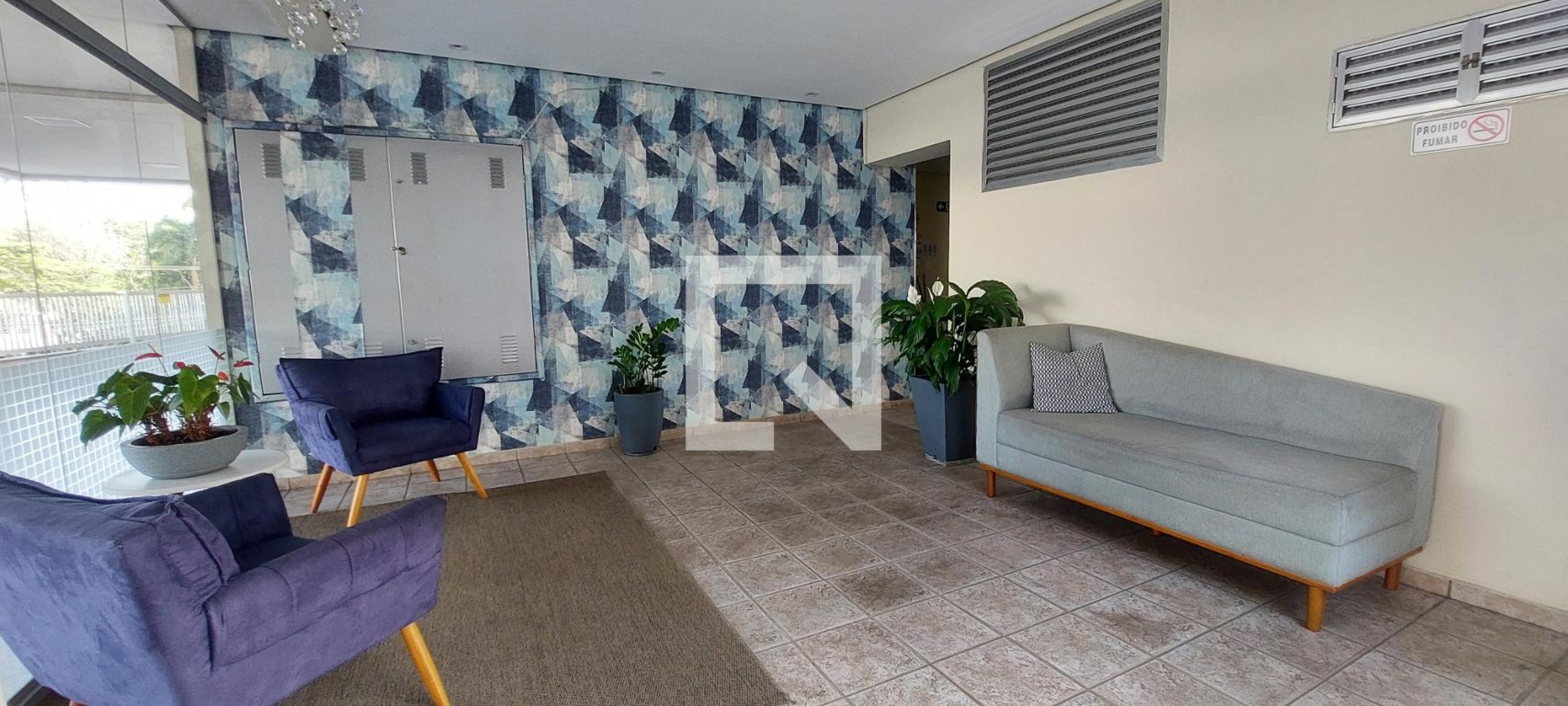 Hall de entrada - Residencial Pedras Preciosas II