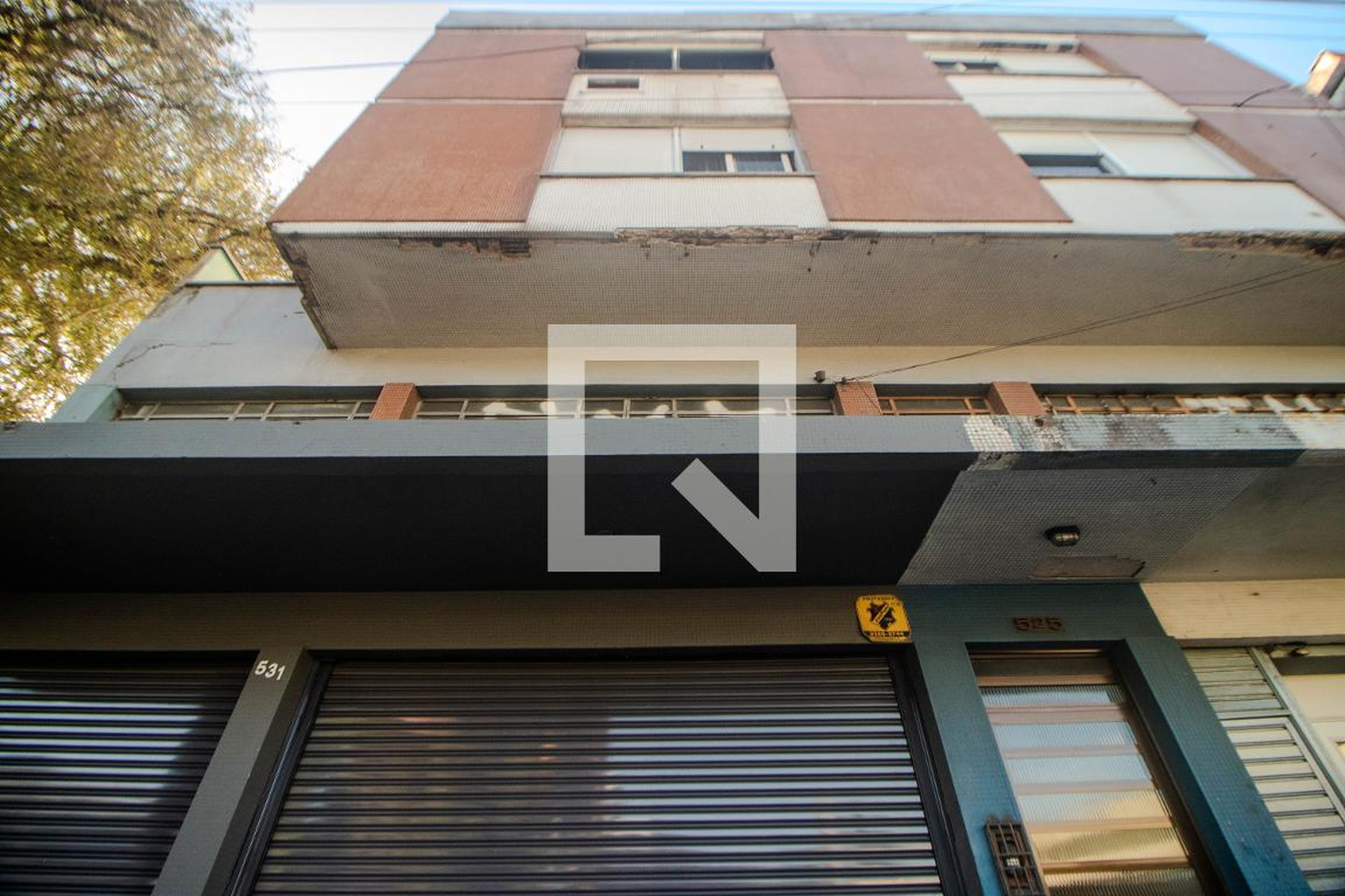 Fachada Condomínio em Avenida Benjamin Constant, 525