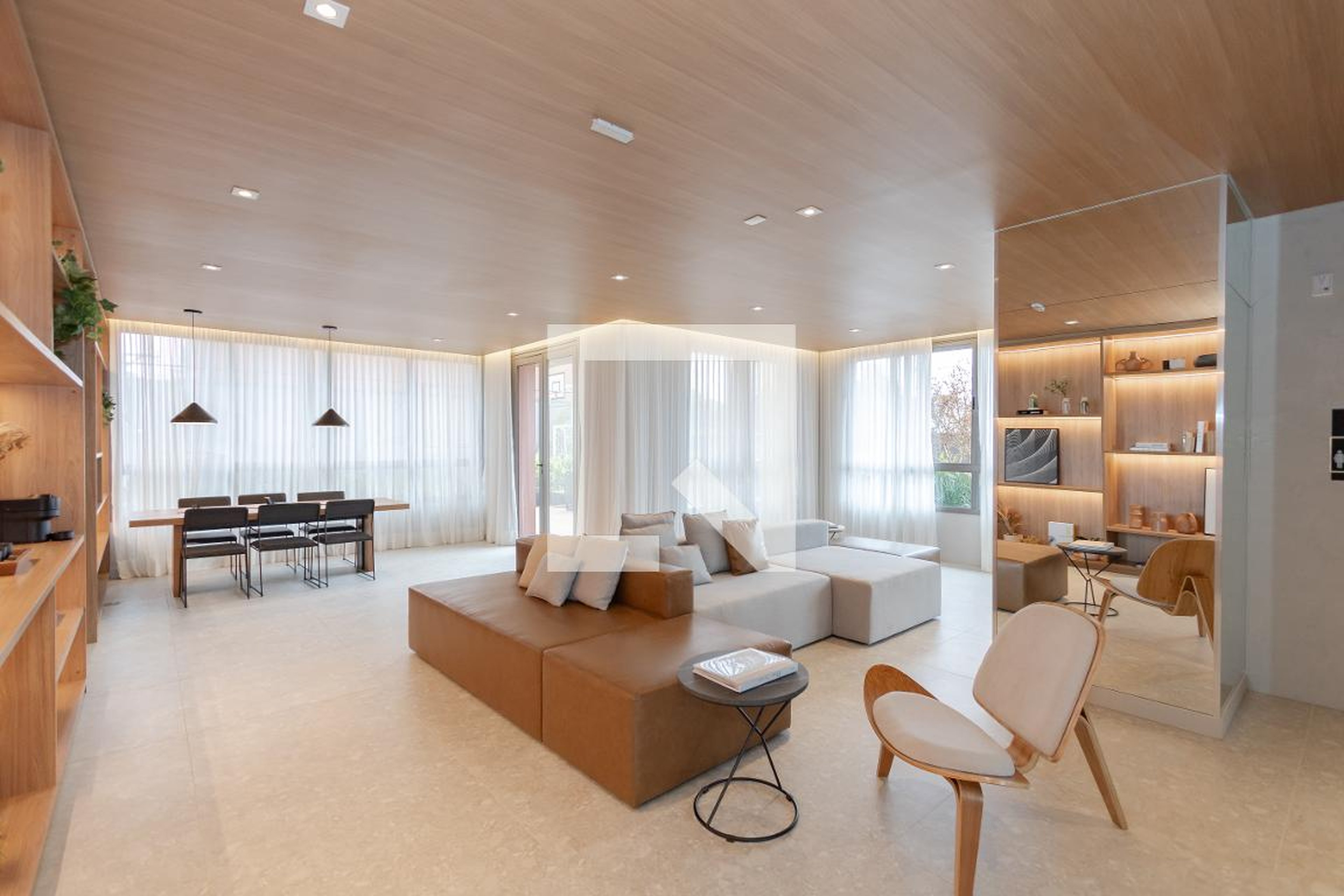 Salão de Festas - Estilo Chácara Santo Antônio  Residence