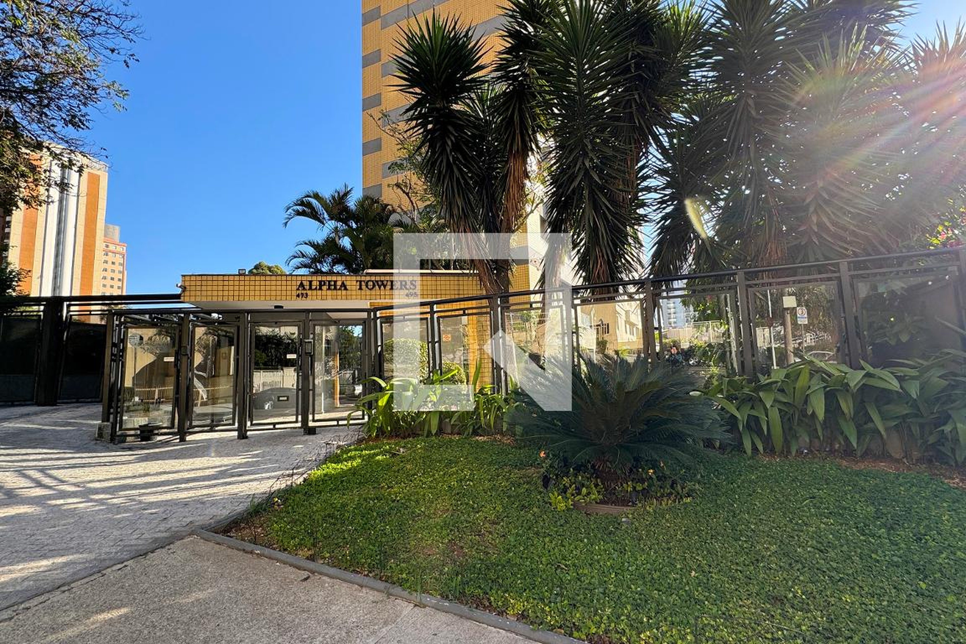 Fachada Condomínio Alpha Towers