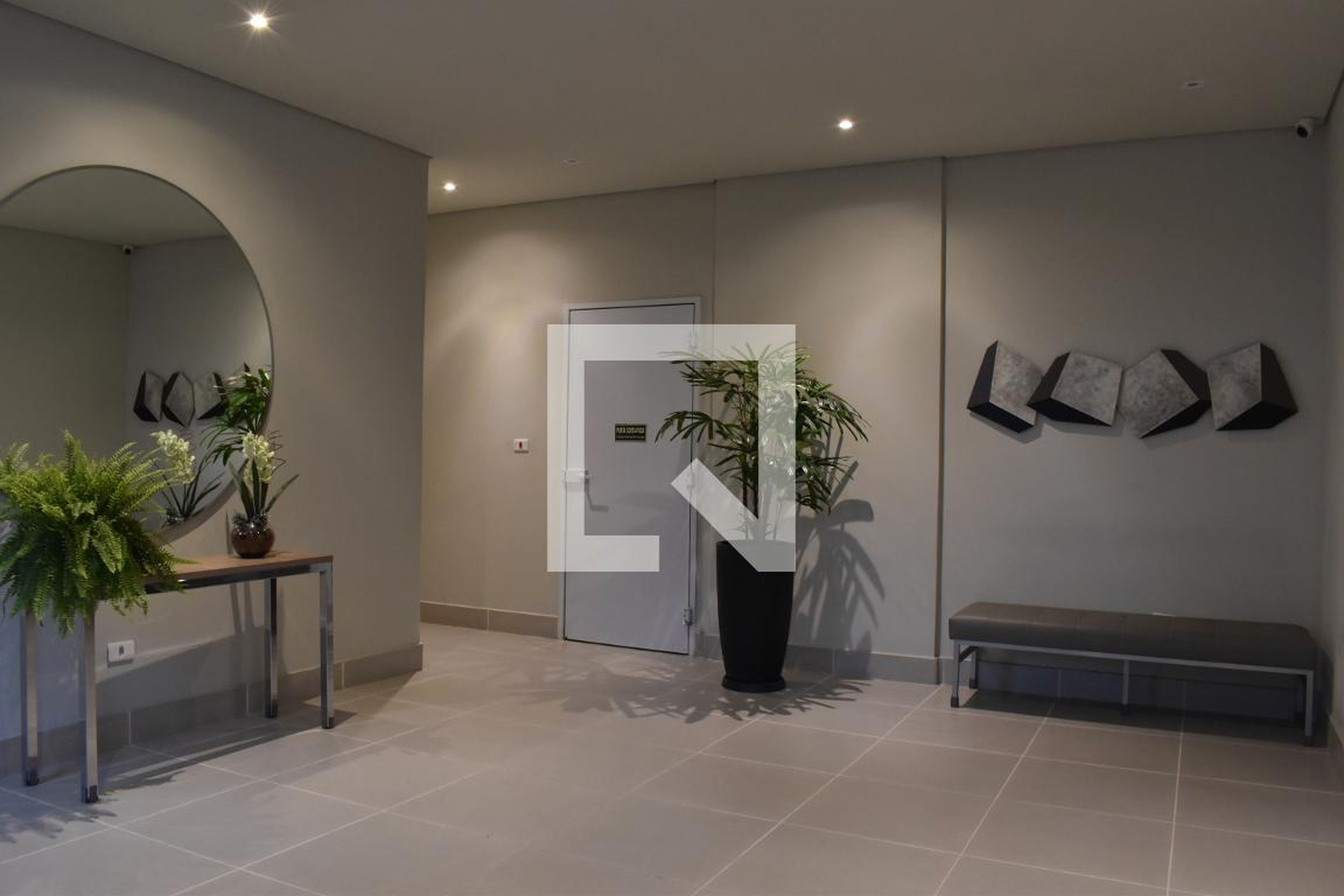 Hall de entrada - Residencial Parque das Flores