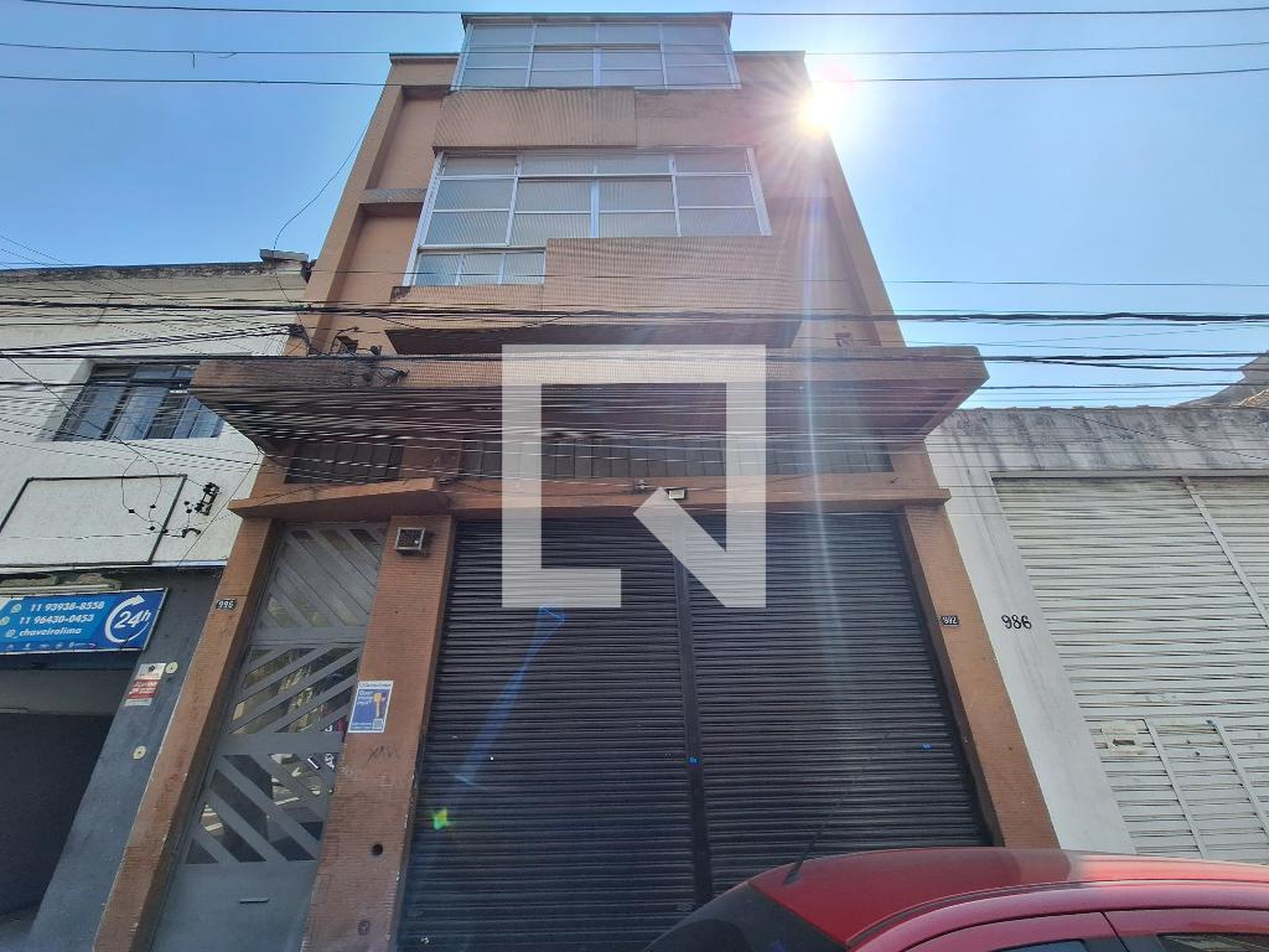 Fachada Condomínio em Rua Barra do Tibaji, 996